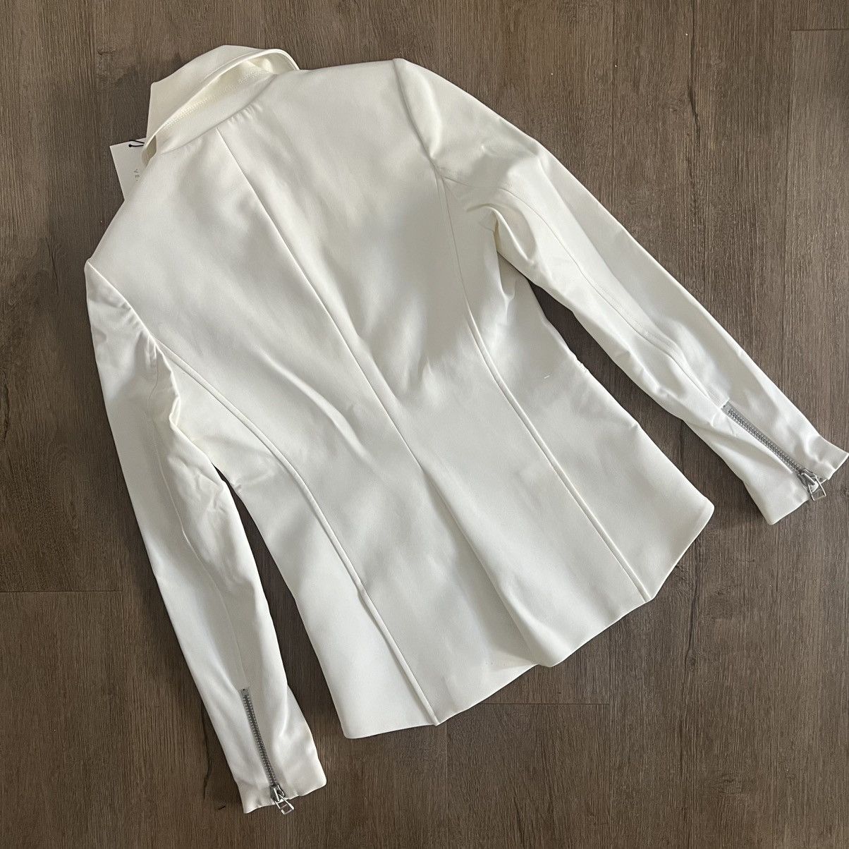 Veronica Beard NWT Veronica Beard Scuba Hadley Jacket Biker Size XS / US 0-2 / IT 36-38 - 4 Thumbnail