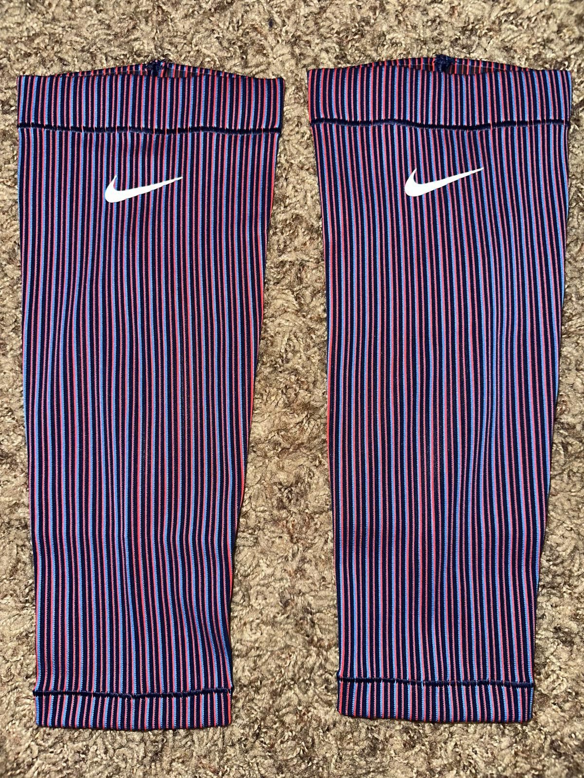 Nike Nike Pro Elite Adult Striped Olympic Team Issued Calf Warmer Running Sleeve Size ONE SIZE - 1 Thumbnail