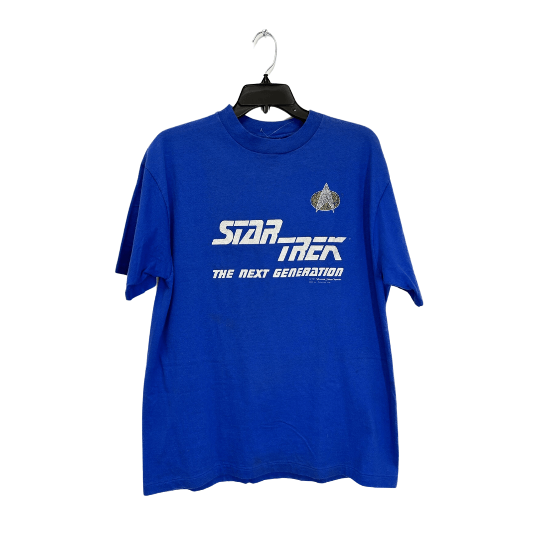 image of 1987/89 "star Trek: The Next Generation" Tee in Blue, Men's (Size XL)