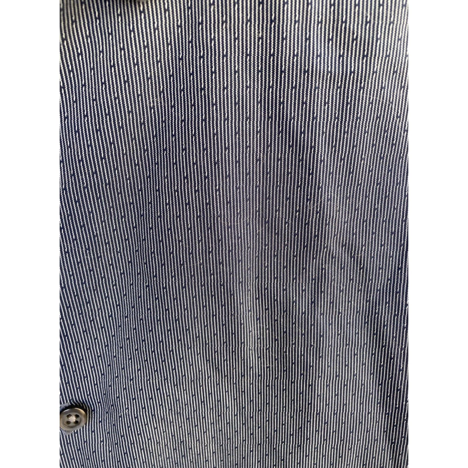 Banana Republic Banana Republic Button-Down Shirt Blue LS Button-Up Men’s L 16 Grant Fit Cotton Size US L / EU 52-54 / 3 - 3 Thumbnail