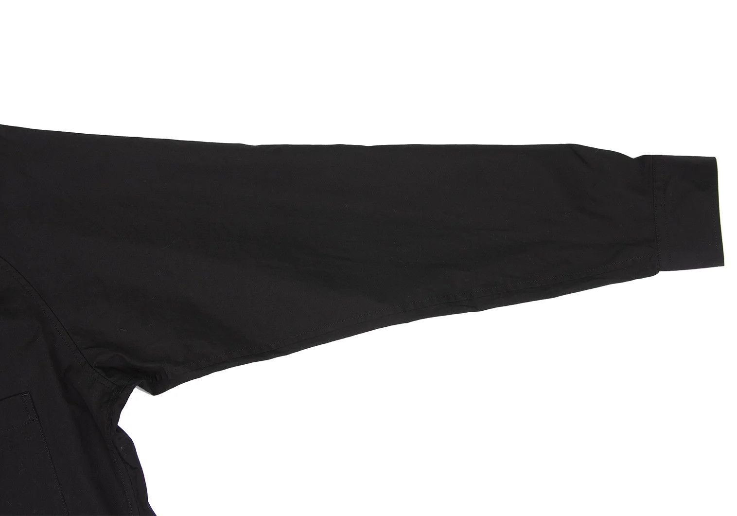 Yohji Yamamoto Yohji Yamamoto Asymmetrical Collar Shirt Black Size US M / EU 48-50 / 2 - 9 Thumbnail