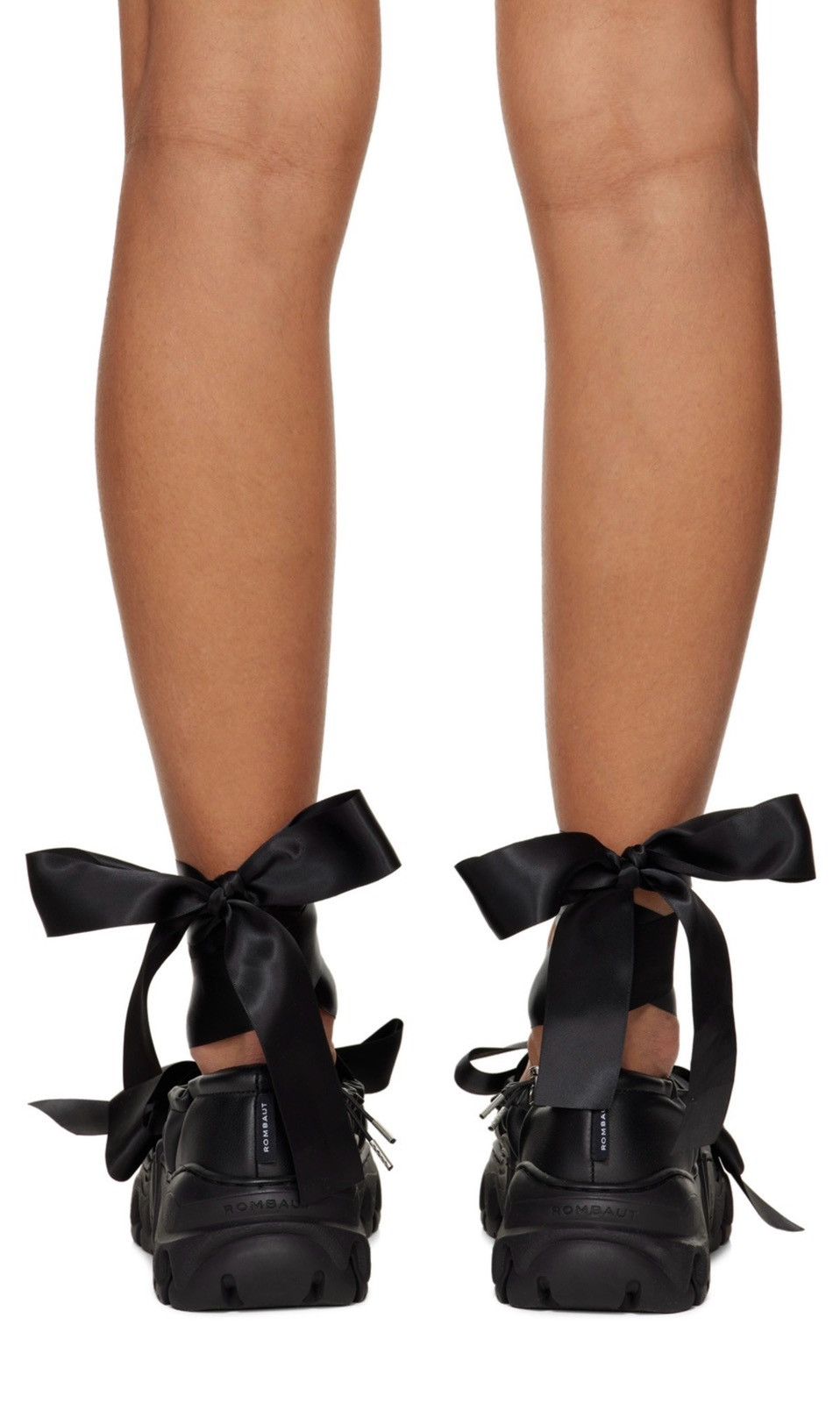 Rombaut ROMBAUT Black Boccaccio II Aura Bows Ballerina Flats Size US 9 / IT 39 - 4 Thumbnail