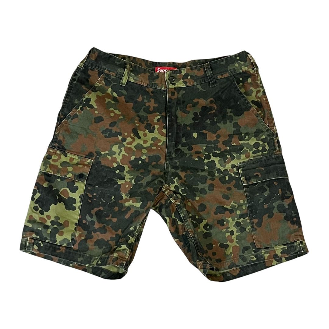 Supreme Supreme German Camo Shorts SS19 Size US 32 / EU 48 - 1 Thumbnail