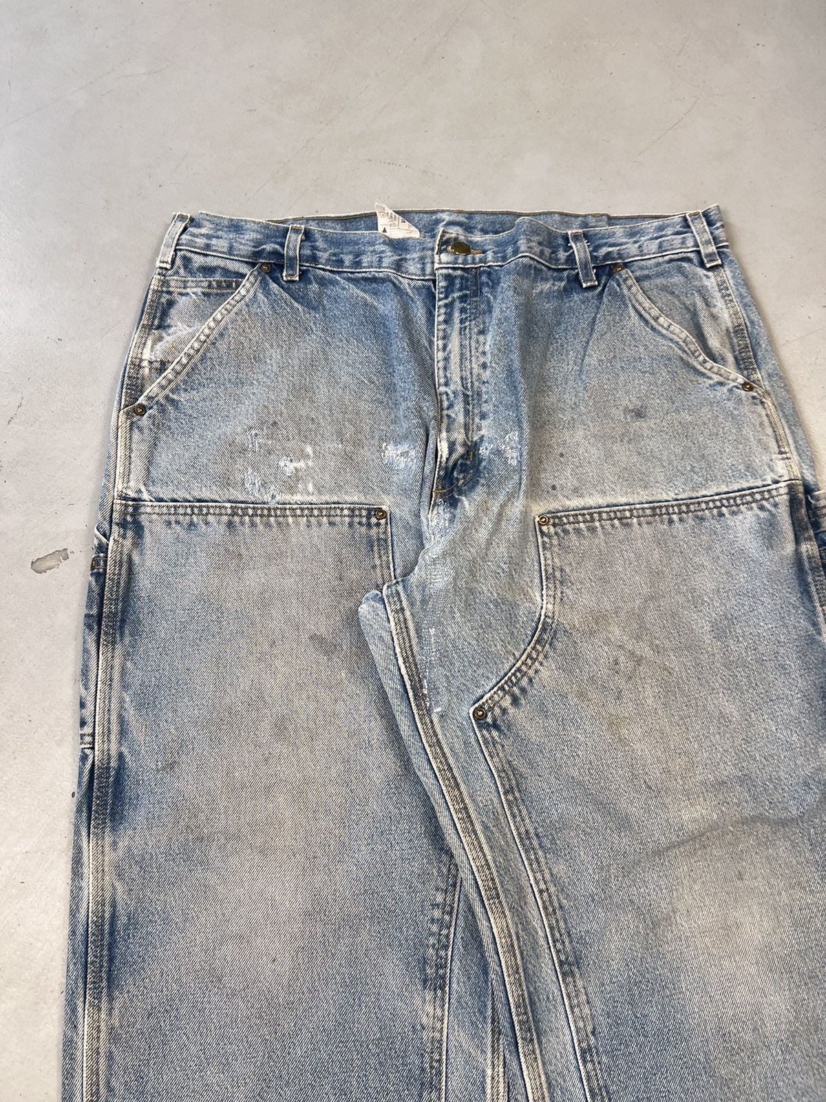 Carhartt Vintage Carhartt B136 dst double knee denim Size US 40 / EU 56 - 3 Thumbnail