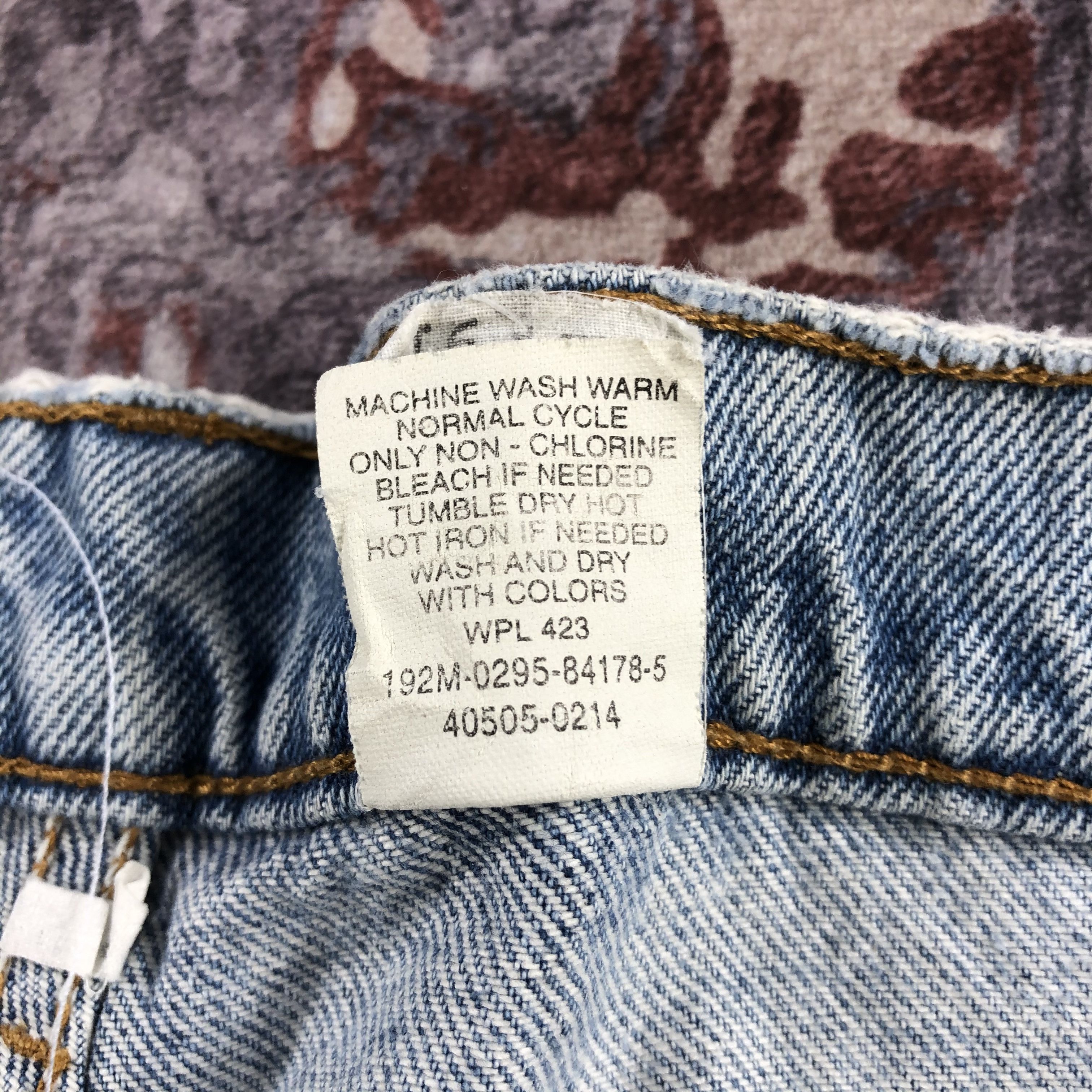 Levi's × Vintage 90s Vintage Light Wash Levis 505 Jeans-JM2662 Size US 34 / EU 50 - 19 Thumbnail