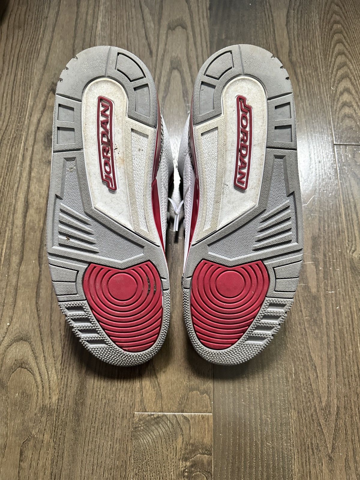 Jordan Brand × Nike Air Jordan Retro 3 Cardinal Size US 10.5 / EU 43-44 - 6 Thumbnail