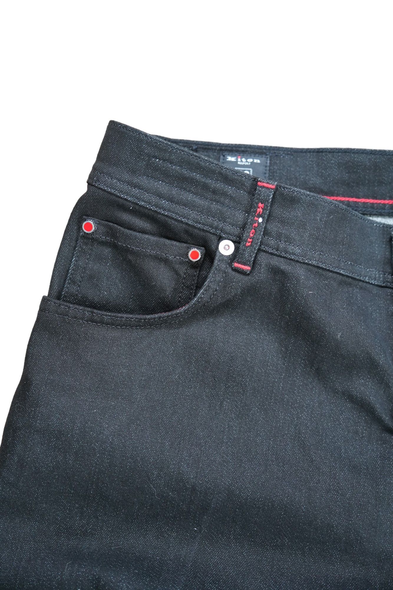 Kiton Kiton Jeans Kurabo Denim Black washed Size US 38 / EU 54 - 4 Thumbnail