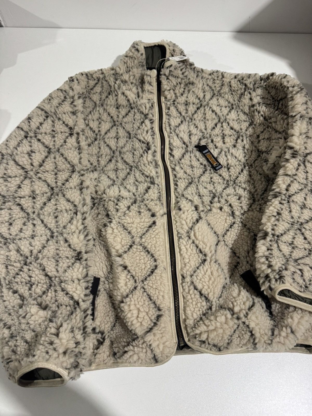 Kapital Sashiko reversible fleece jacket Size US XL / EU 56 / 4 - 1 Thumbnail