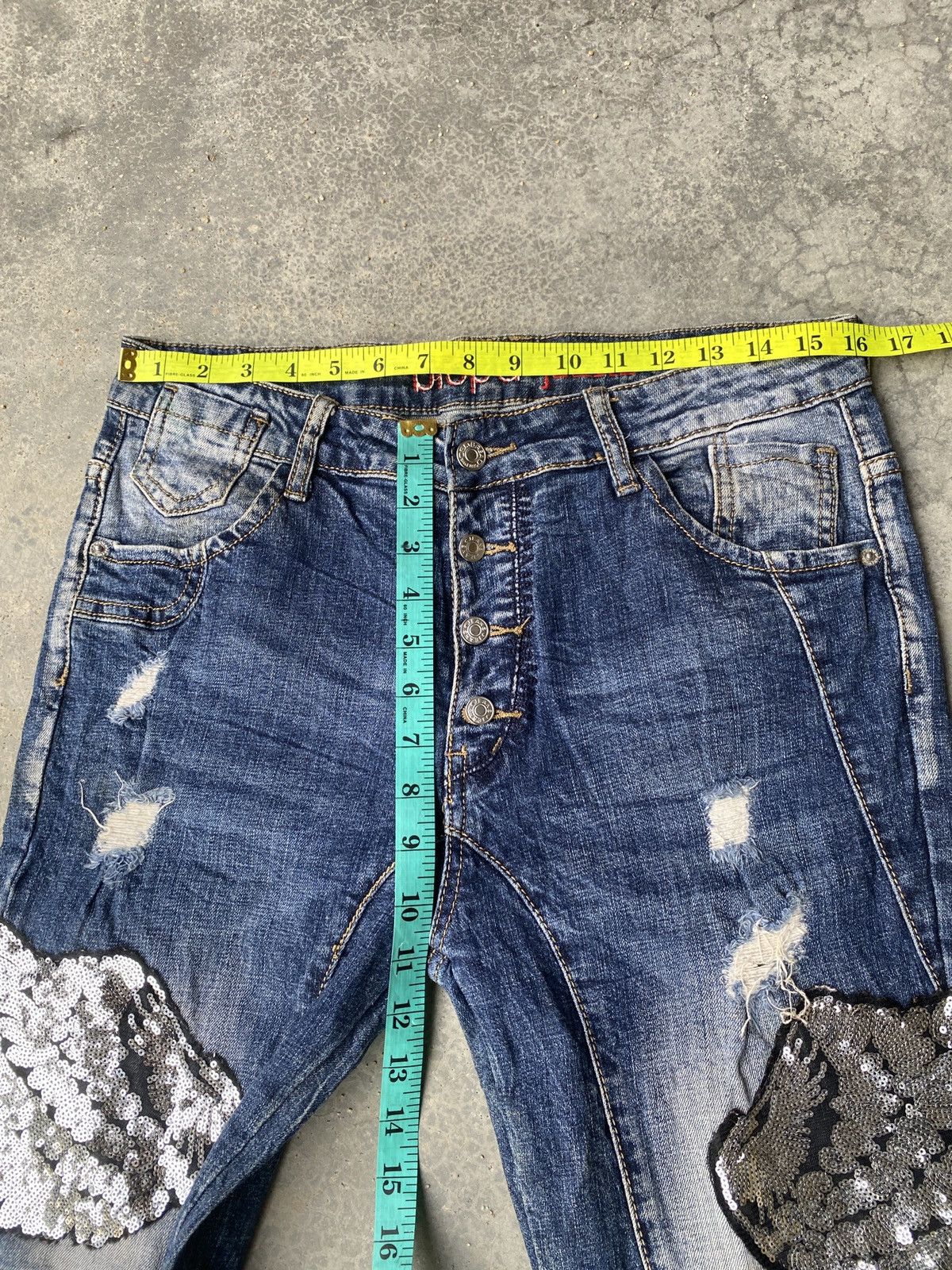 If Six Was Nine × Japanese Brand Blepa jeans rare skiny denim Size US 32 / EU 48 - 5 Thumbnail