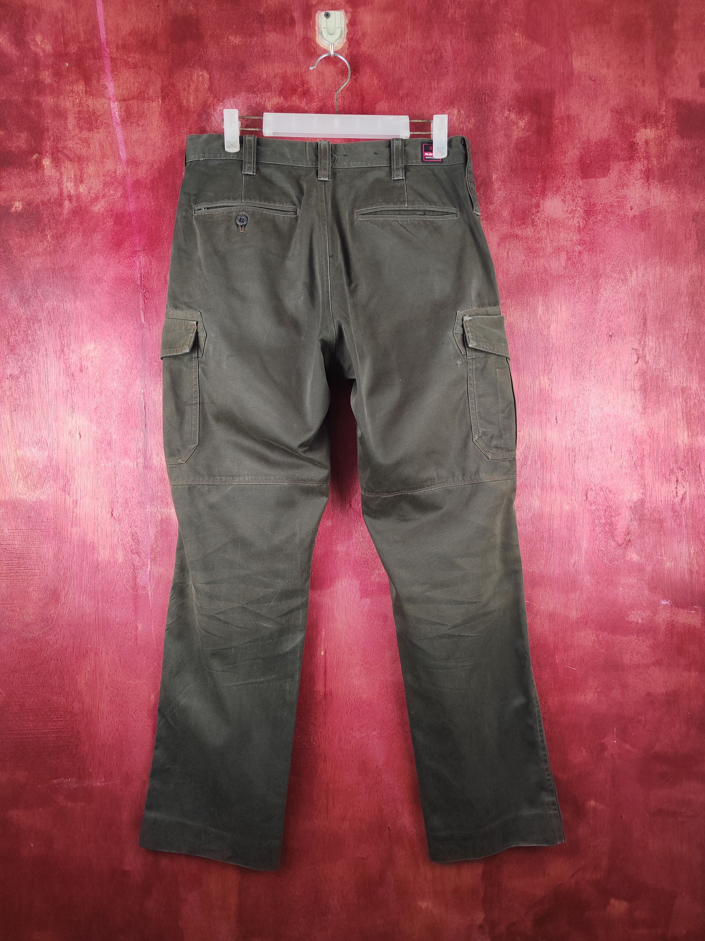 Japanese Brand Burtle Dark Brown Multipocket Cargo Pants N#S48 Size US 30 / EU 46 - 9 Thumbnail