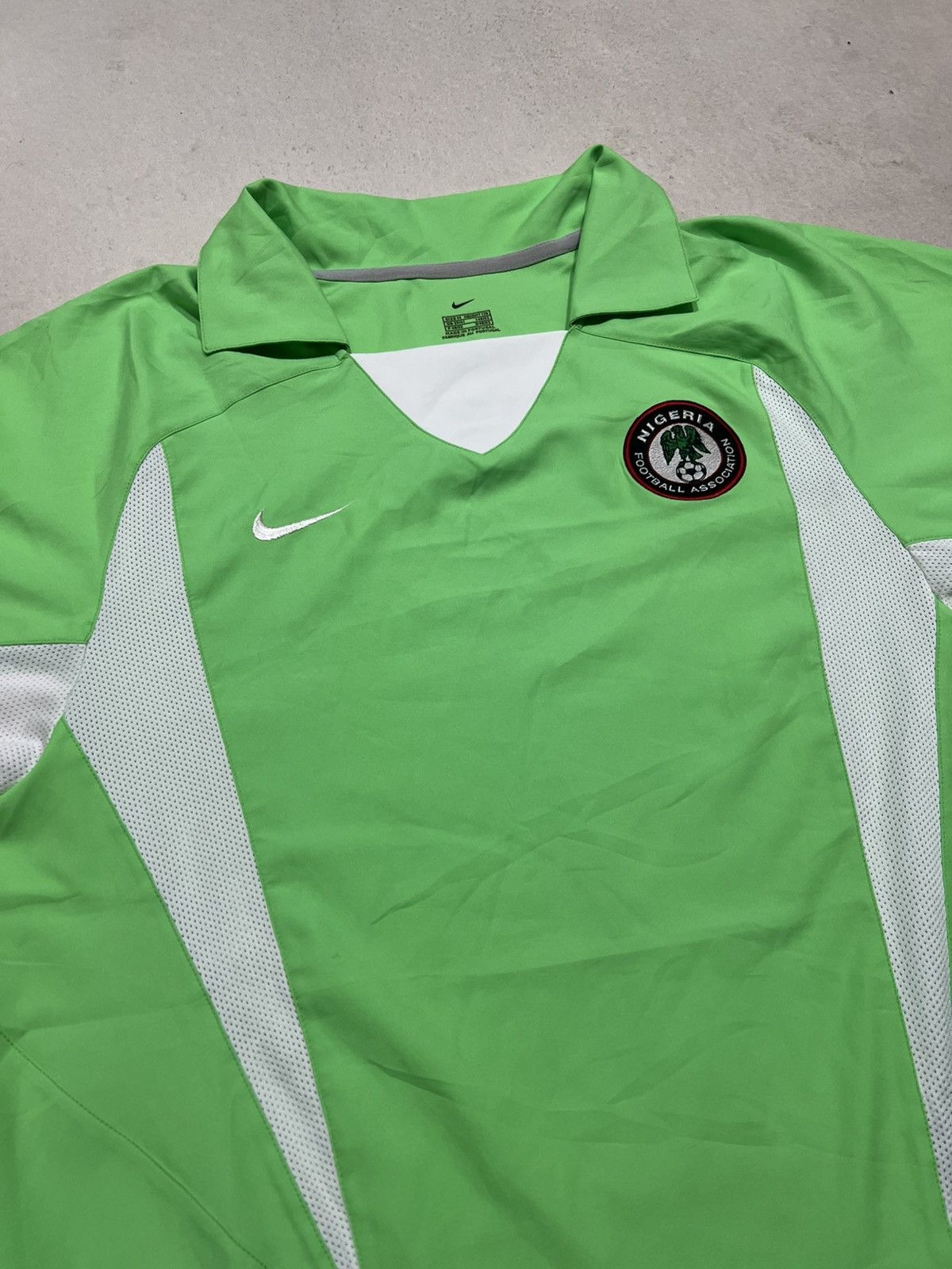 Nike Nigeria 2002 Nike Home Jersey Size US M / EU 48-50 / 2 - 2 Thumbnail