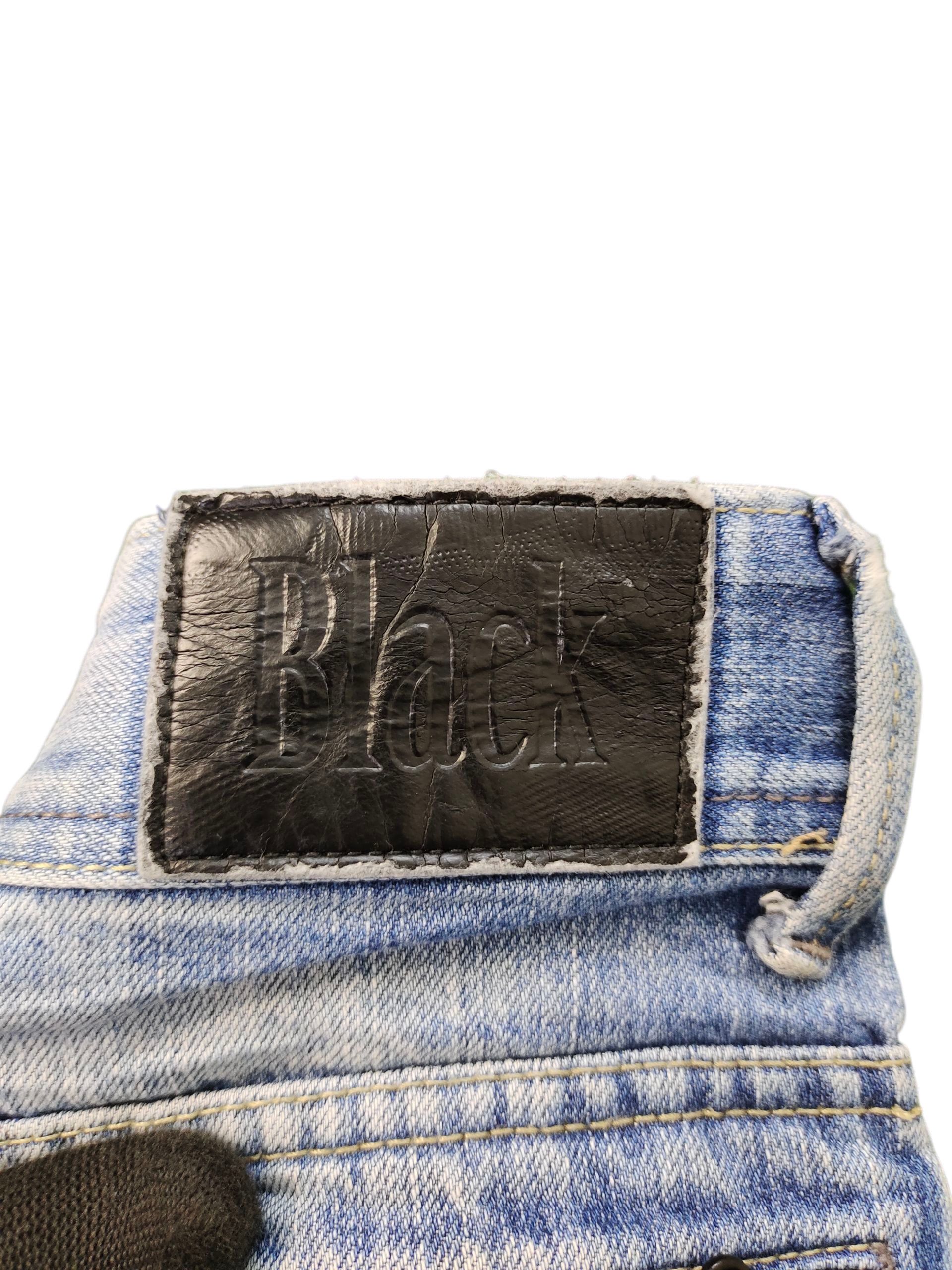 Japanese Brand Back Number Japan Clawmark Distress Curved Denim Jeans Size US 30 / EU 46 - 10 Thumbnail