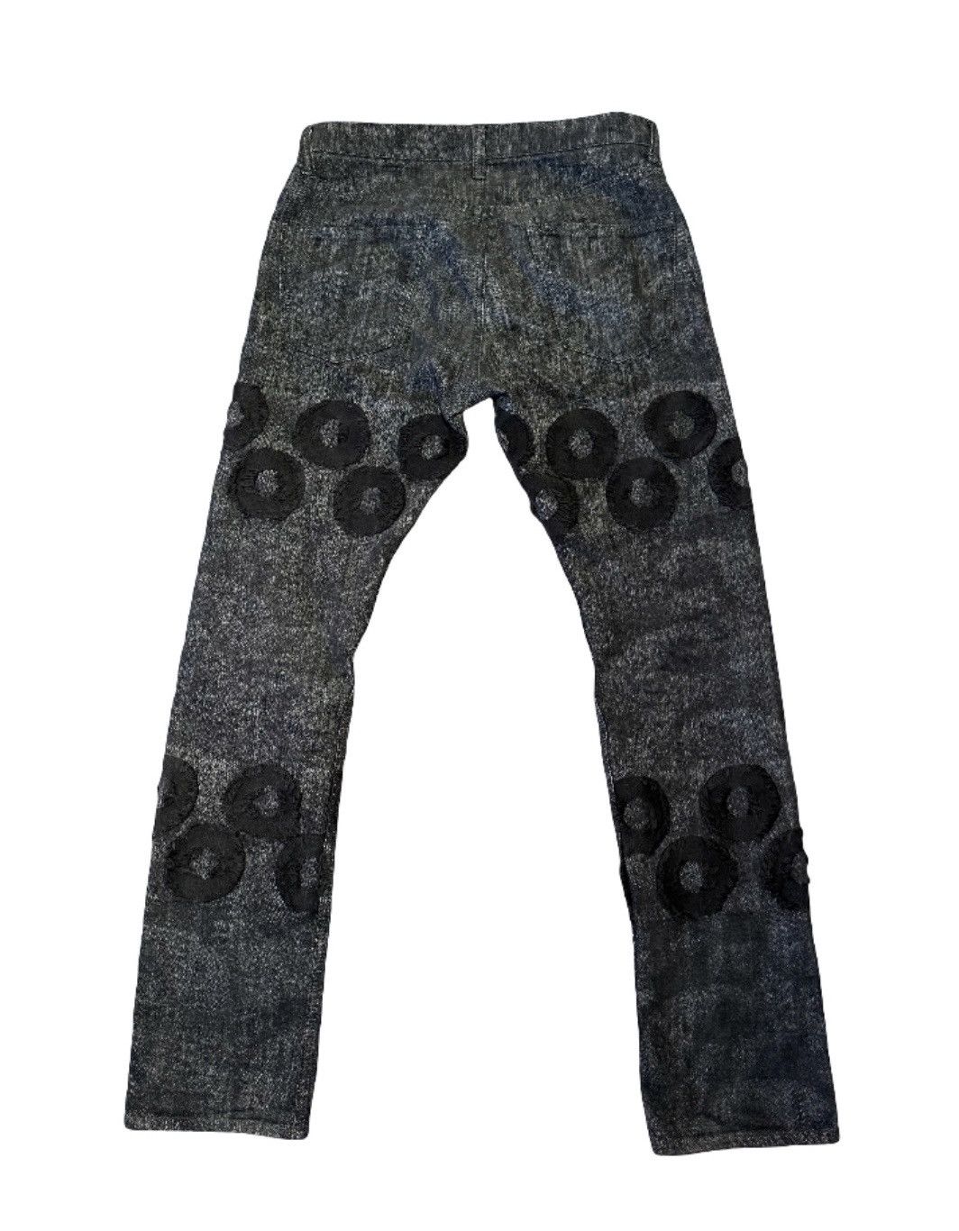 Issey Miyake Issey Miyake Black Circle Denim Size US 32 / EU 48 - 2 Thumbnail