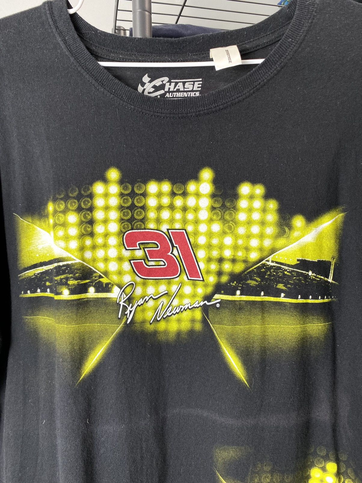 NASCAR Vintage Style Nascar Chevrolet Ryan Newman T Shirt Y2K Size US L / EU 52-54 / 3 - 3 Thumbnail
