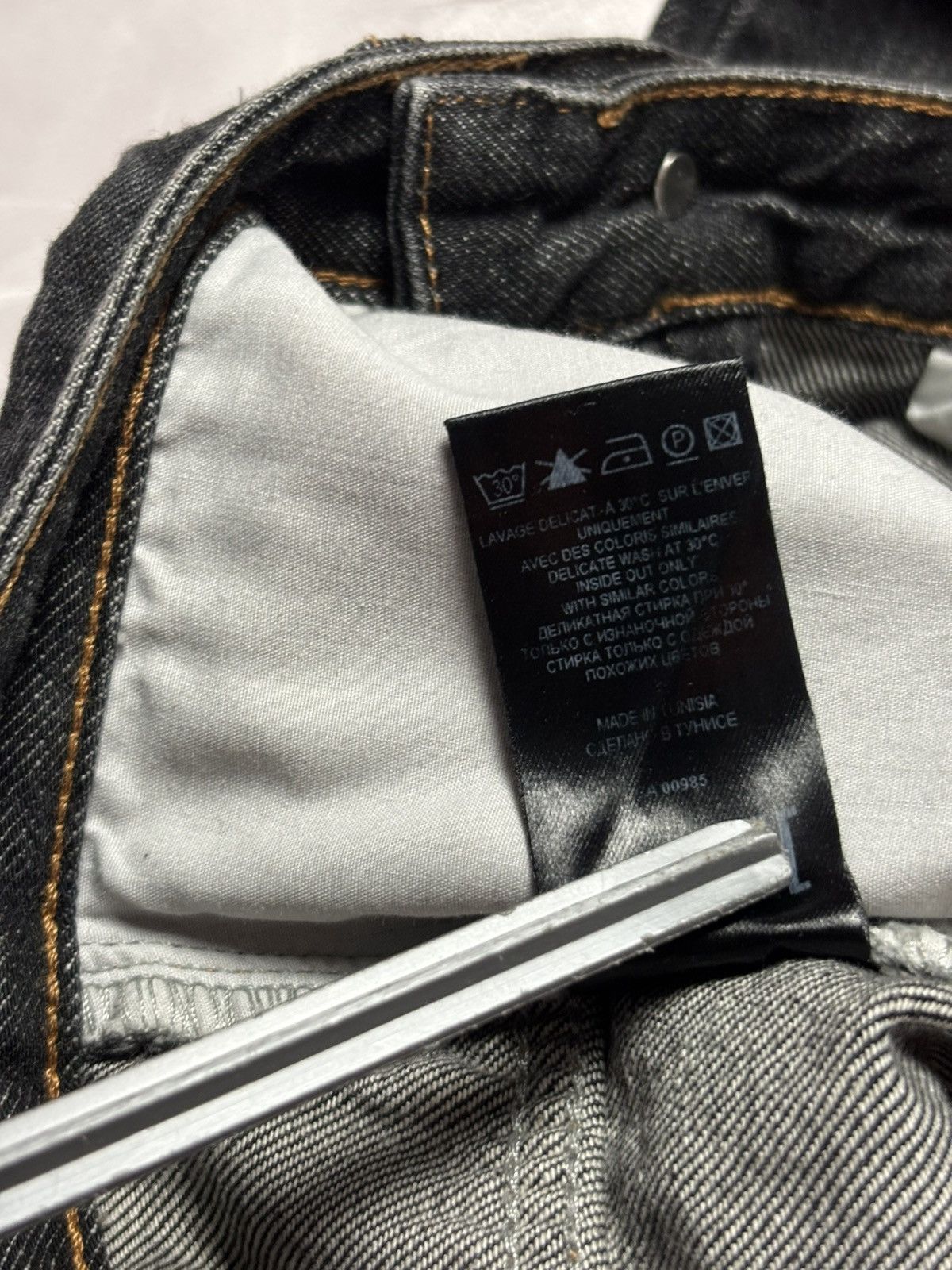 Isabel Marant Etoile Isabel Marant Etoile Belden High Rise Straight Jean Faded 34 Size 25" / US 0 / IT 36 - 16 Thumbnail