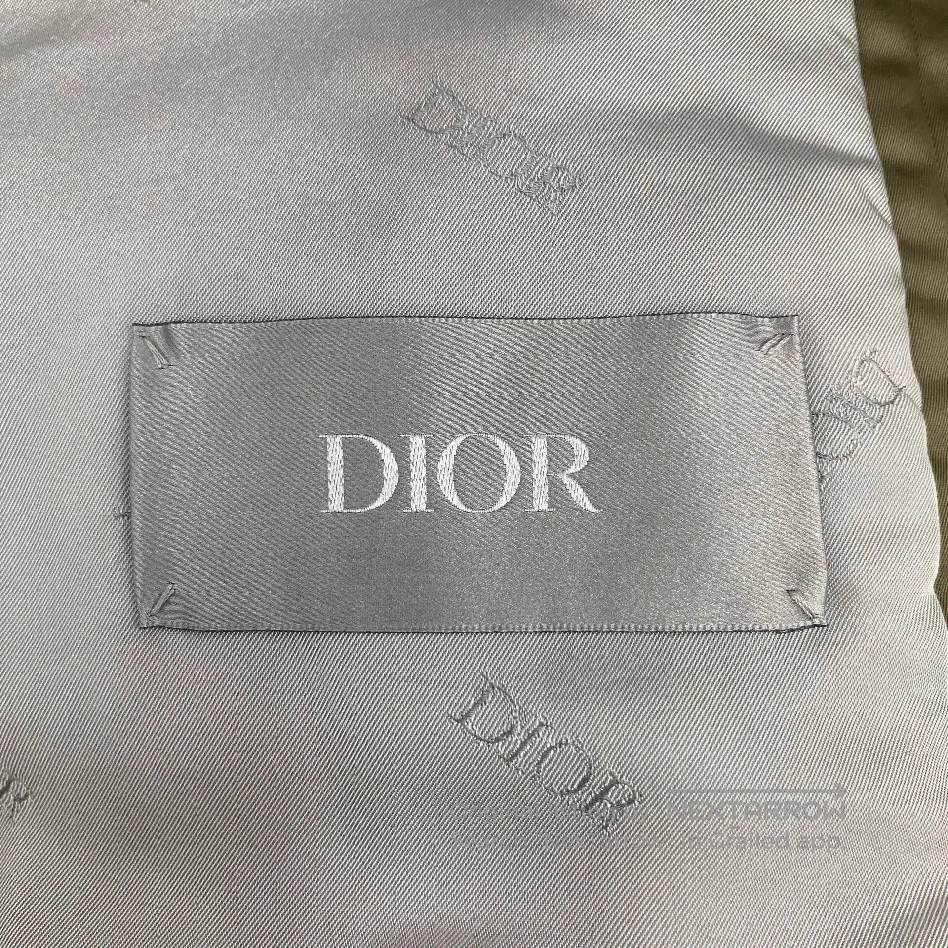 Dior brown dior logo hooded jacket. Size US M / EU 48-50 / 2 - 7 Thumbnail