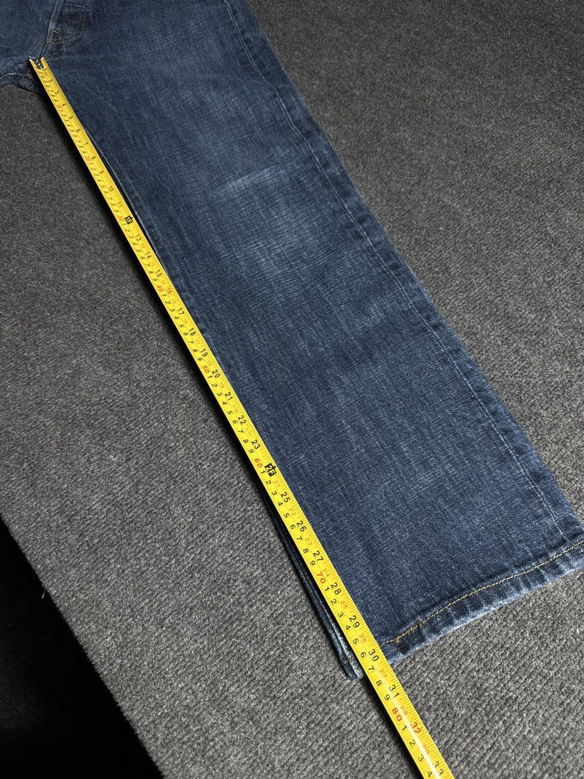 Levi's 00s Vintage Levi's 501 Western USA Straight Button Jeans Size US 32 / EU 48 - 16 Thumbnail