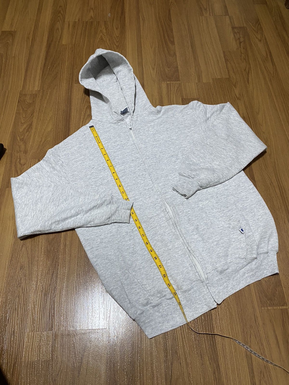 Russell Athletic × Vintage Vintage 90s Russell Athletic Hoodie light Grey Size US L / EU 52-54 / 3 - 2 Thumbnail