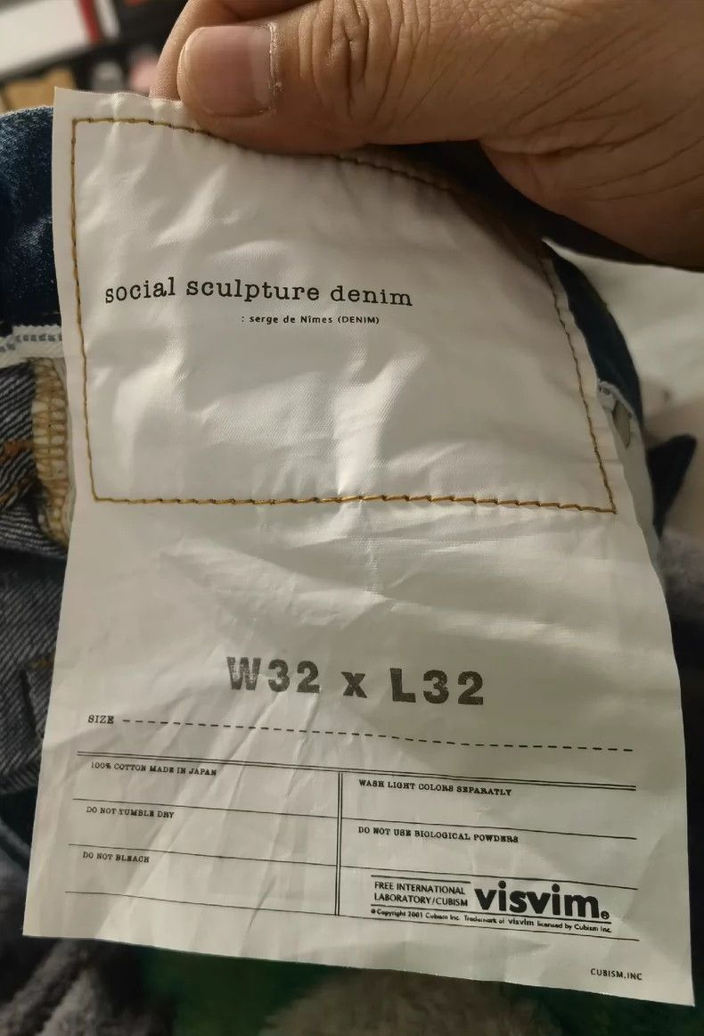 Visvim visvim size w32l32 04d12 jeans 2501-Nextarrow Size US 32 / EU 48 - 5 Thumbnail