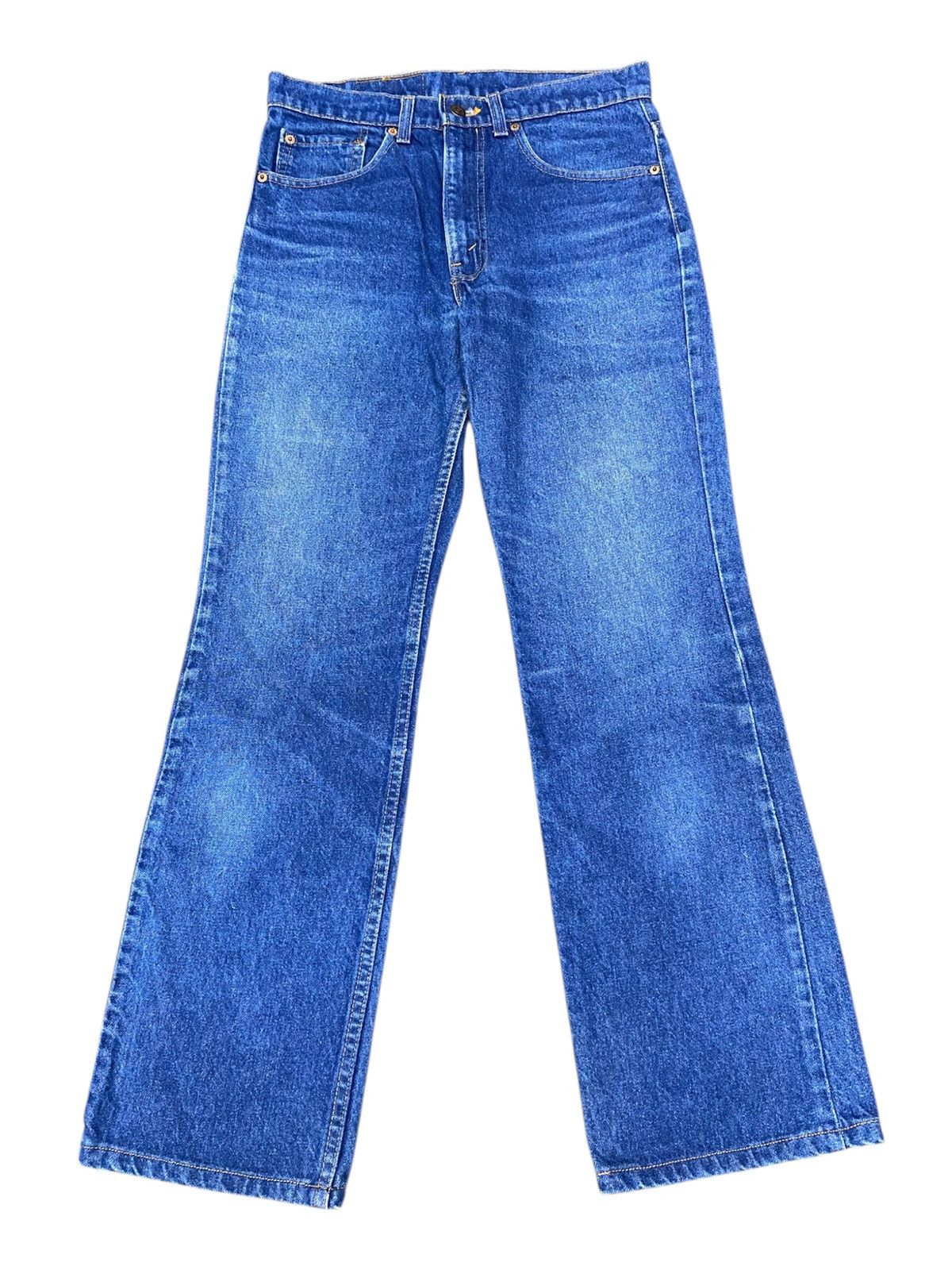 Levi's 517 levis vintage flared blue jeans usa made 90s Size US 31 - 2 Thumbnail