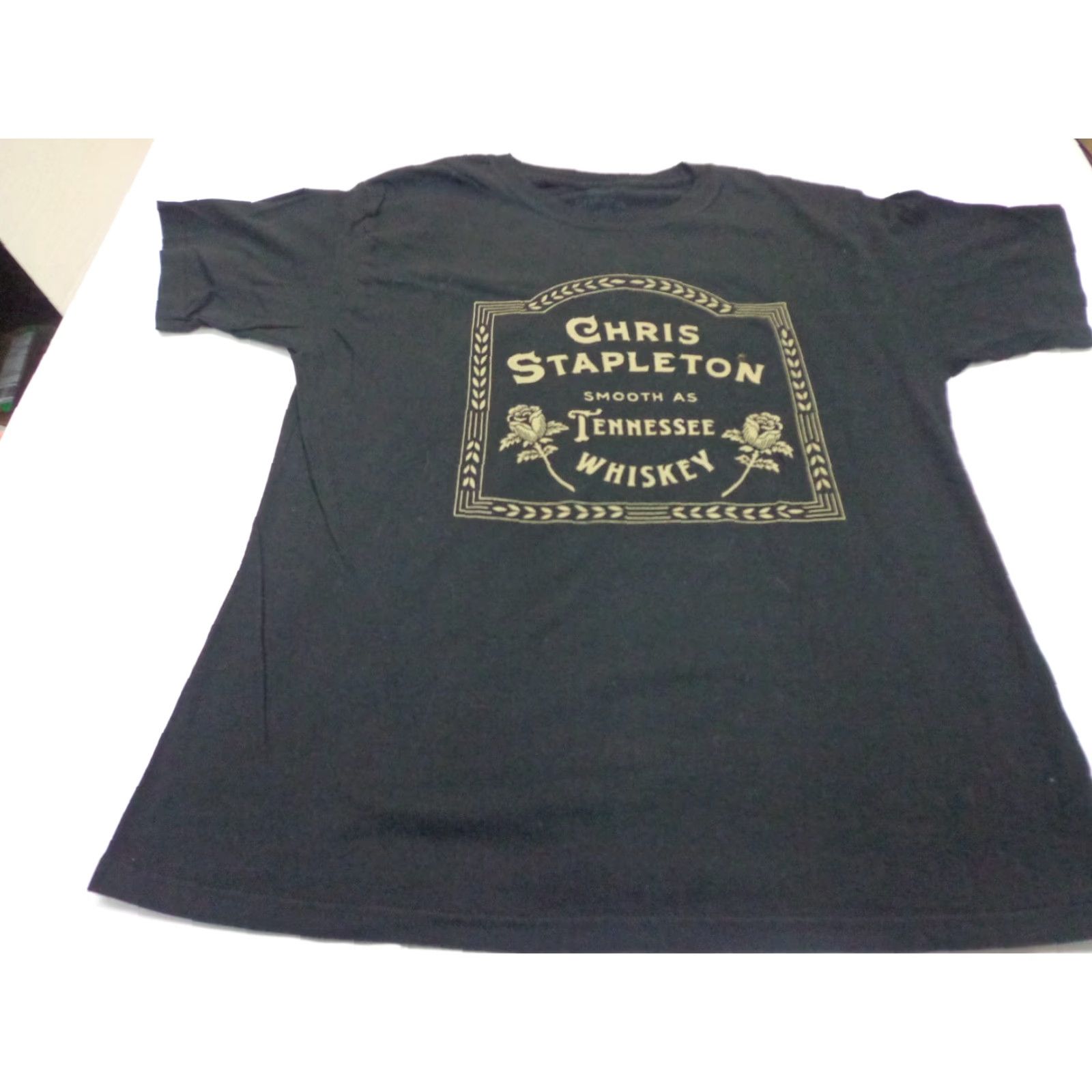 Vintage Chris Stapleton Black T Shirt Short Sleeve Crew Neck Size Small Size US S / EU 44-46 / 1 - 3 Thumbnail