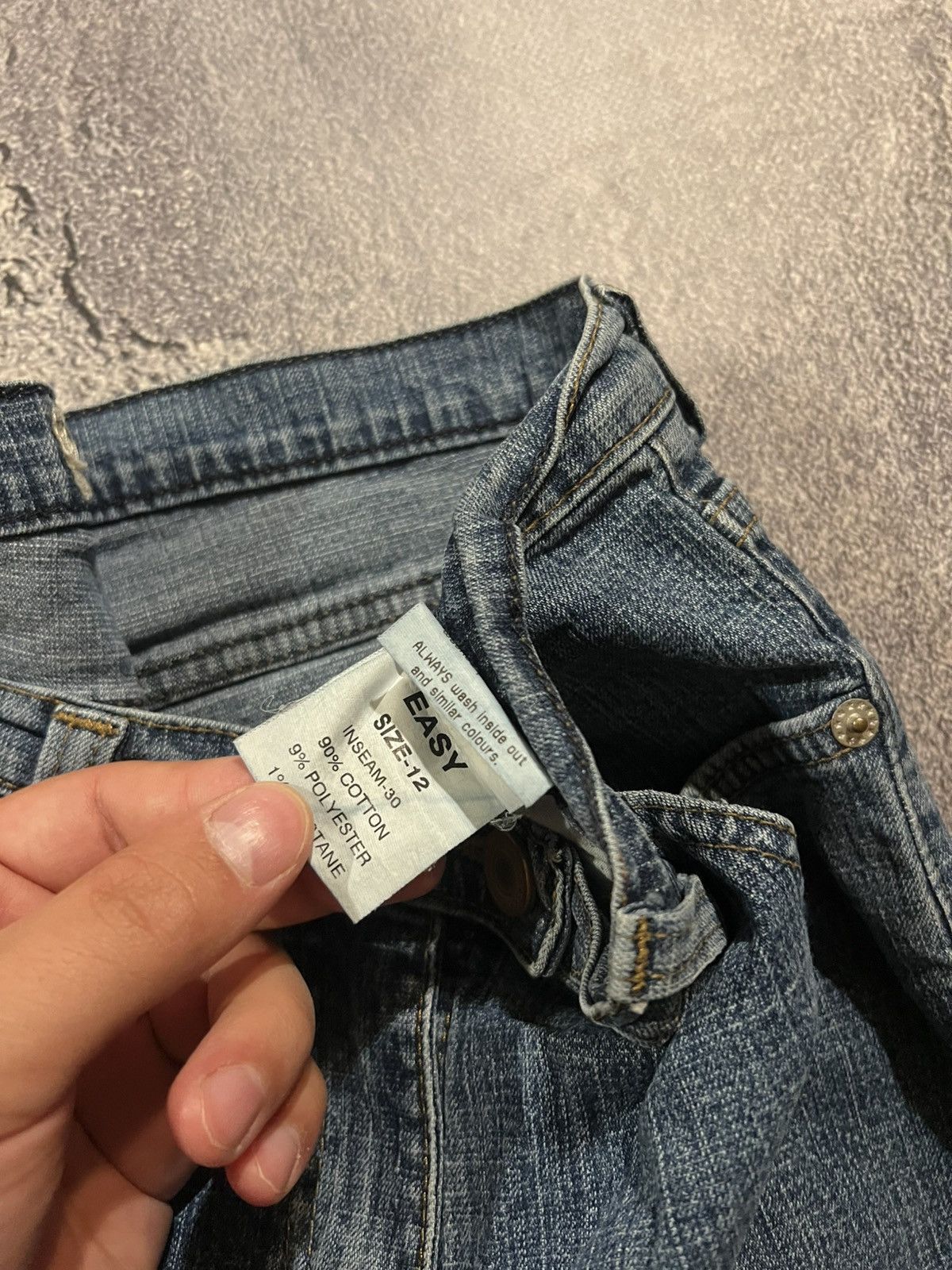 Vintage Y2K Streetwear Flared Jeans / Archive Hysteric Glamour Style Size US 30 / EU 46 - 6 Thumbnail
