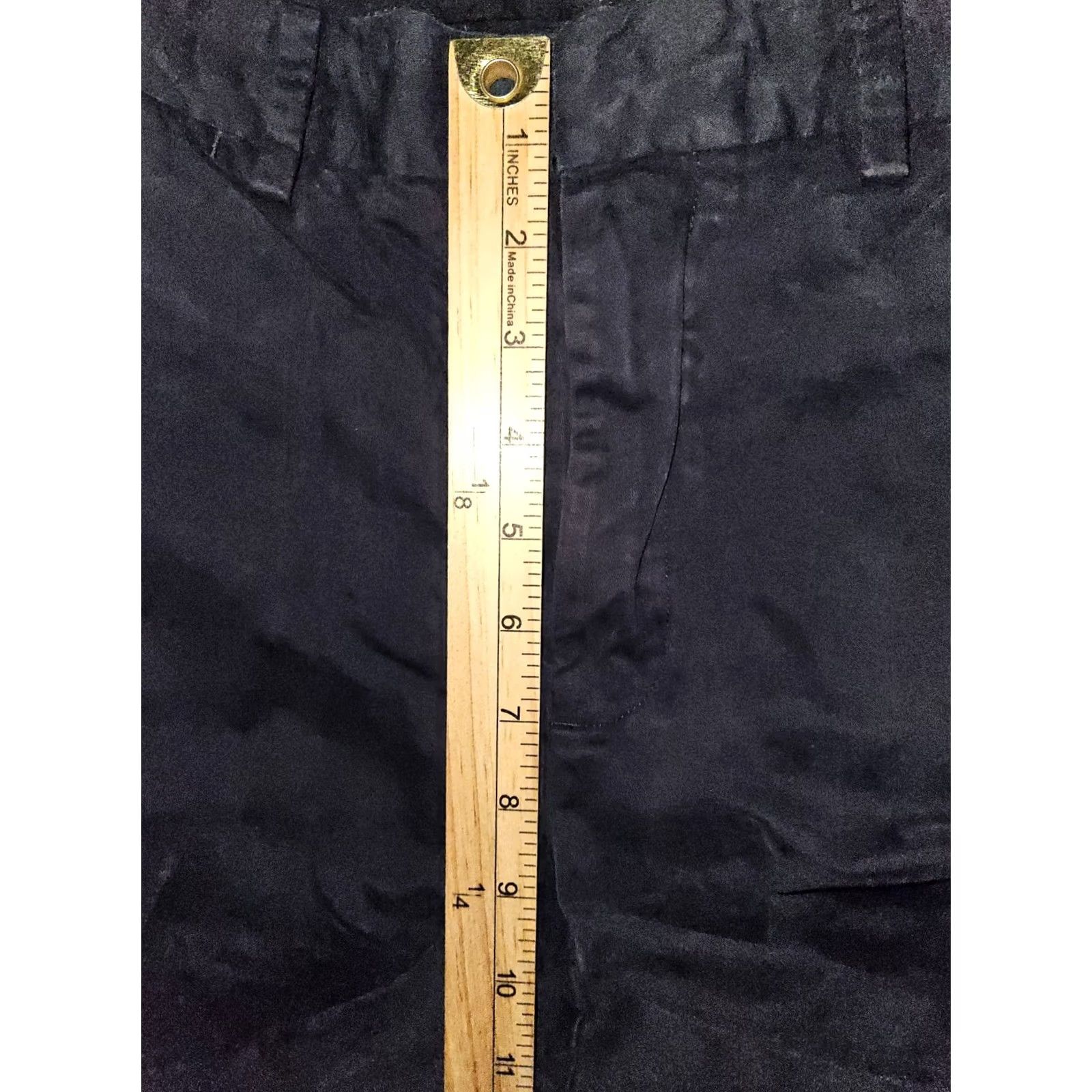 Banana Republic Banana Republic Slim Fit Chino Pants Men 31 32 Blue Mid Rise Stretch Flat Front Solid Preppy Size US 31 - 4 Thumbnail