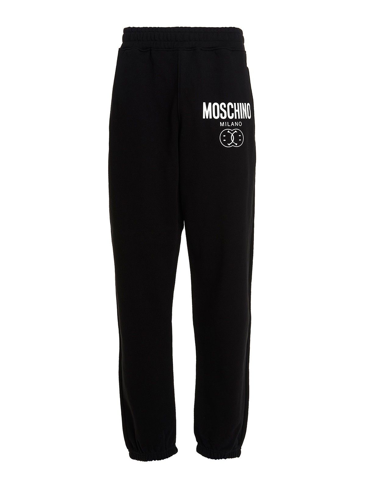 Moschino o1y0225 Logo Jogger & Sweatpant in Black Size US 32 / EU 48 - 1 Thumbnail