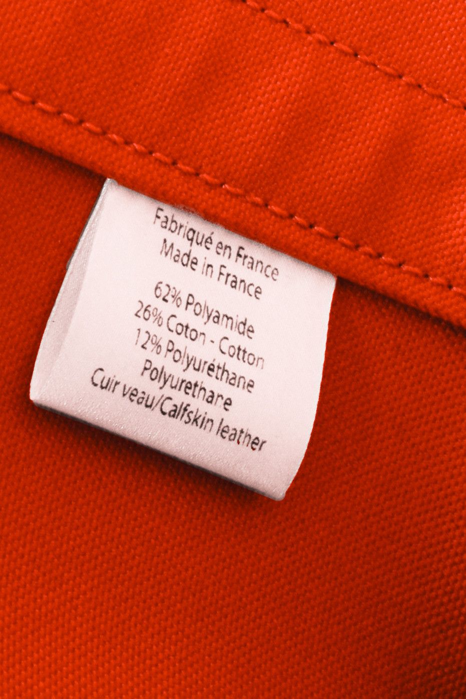 Hermes Hermes Grooming Bleu Navy & Feu Canvas Bag Size ONE SIZE - 16 Thumbnail
