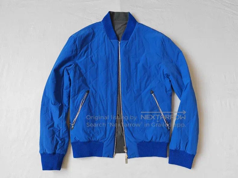 Other Hermes Two-Sided Winter Jacket with Grey and Blue, Quilted Size US S / EU 44-46 / 1 - 2 Thumbnail
