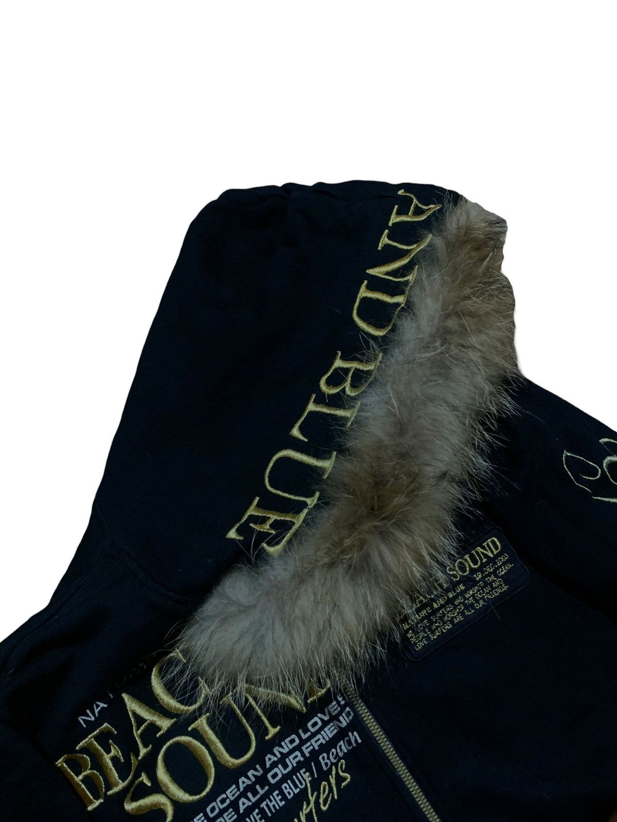 If Six Was Nine Beach Sounds poem punk rock fur hoodie if6was9 LgB style Size US L / EU 52-54 / 3 - 10 Thumbnail