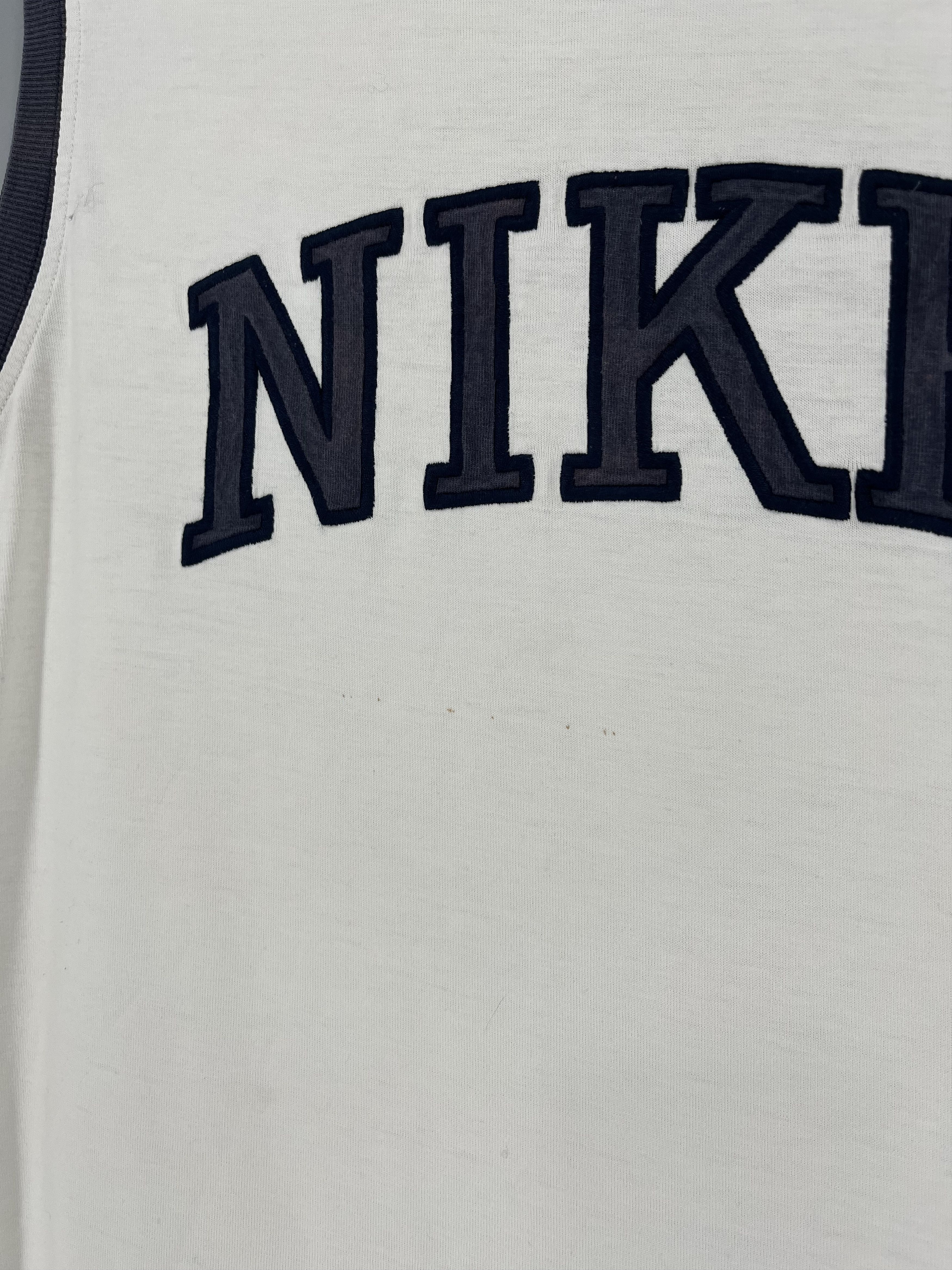 Nike × Vintage Vintage 90s Nike Jersey Travis Style Sportwear Style Size US L / EU 52-54 / 3 - 6 Thumbnail