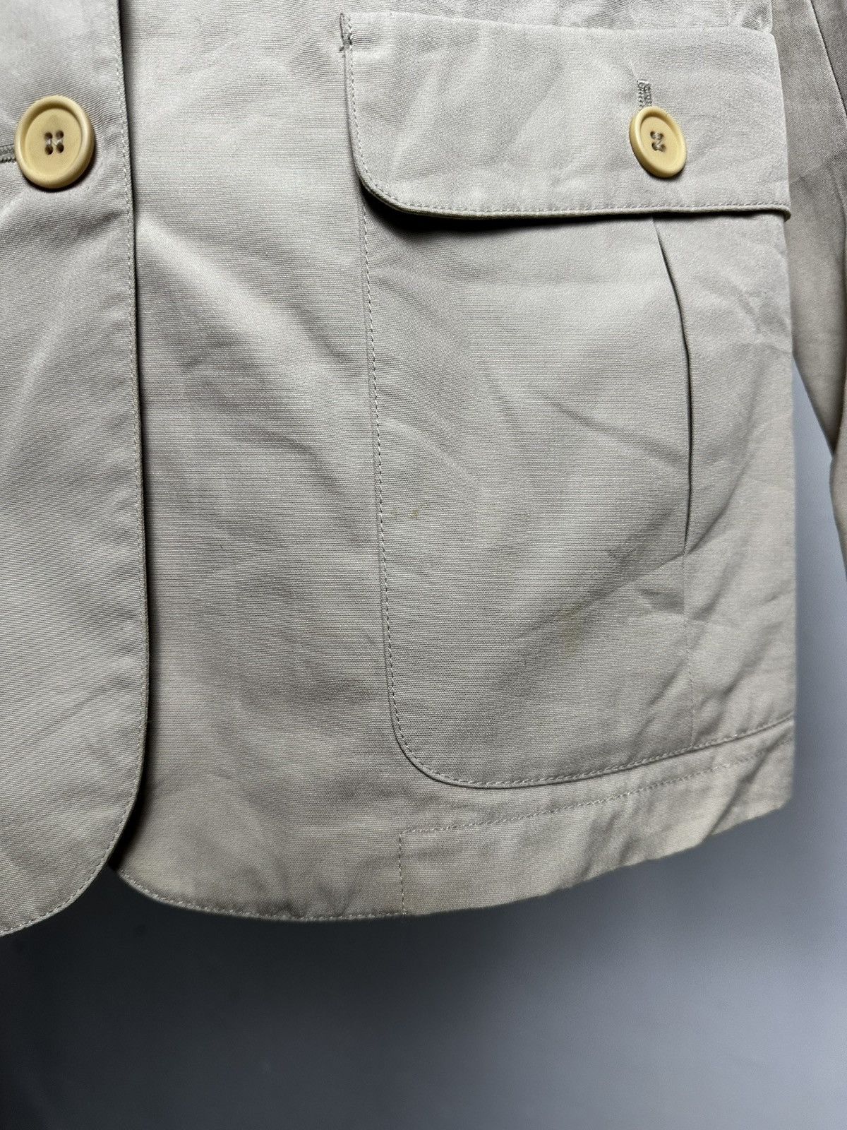 Emporio Armani Emporio Armani Beige Blazer Size US S / EU 44-46 / 1 - 7 Thumbnail