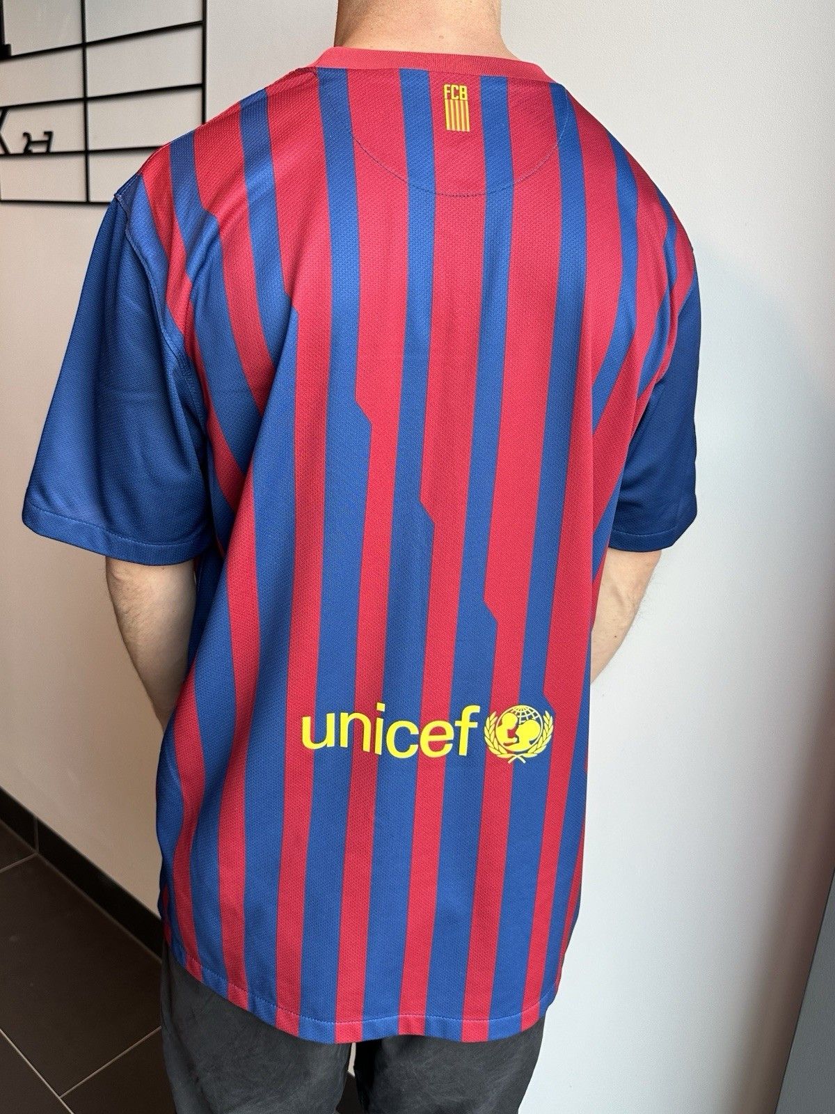 Nike Fc Barcelona 2011 2012 Home Jersey Shirt Soccer Nike Mens Size US XL / EU 56 / 4 - 4 Thumbnail