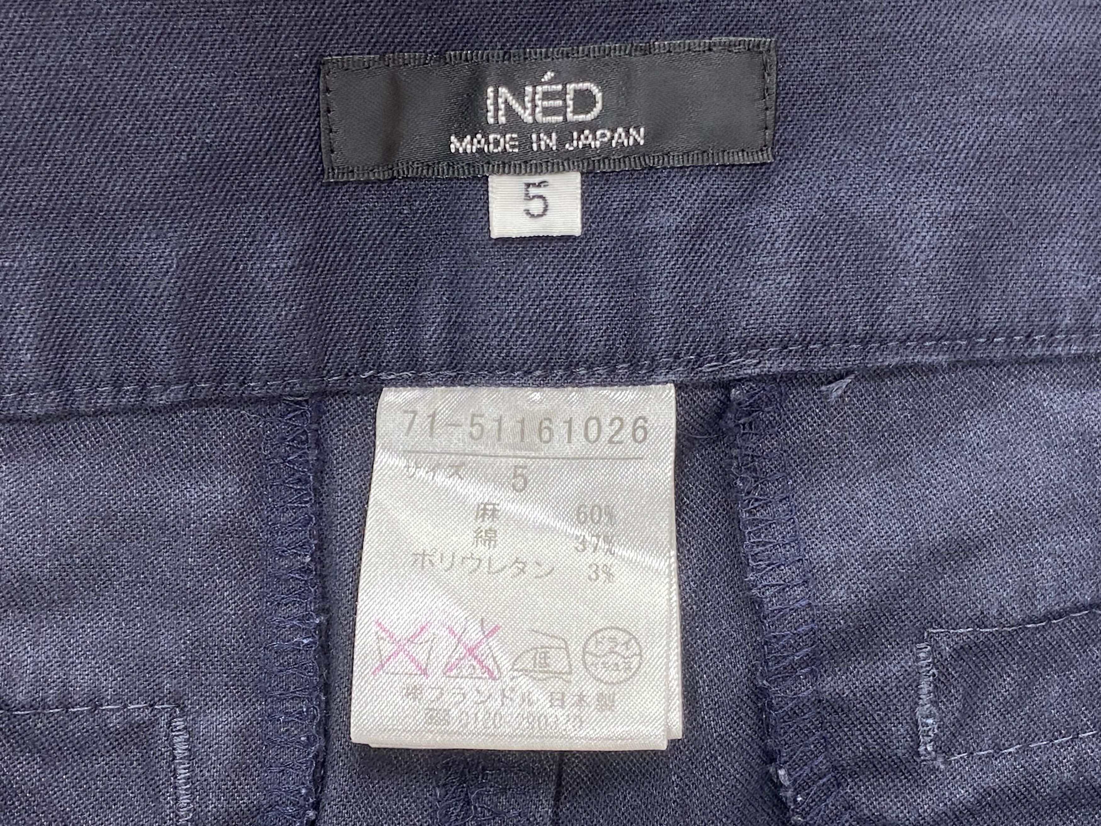 Japanese Brand INED Yohji Yamamoto Pants Made in Japan Size 27" / US 4 / IT 40 - 9 Thumbnail