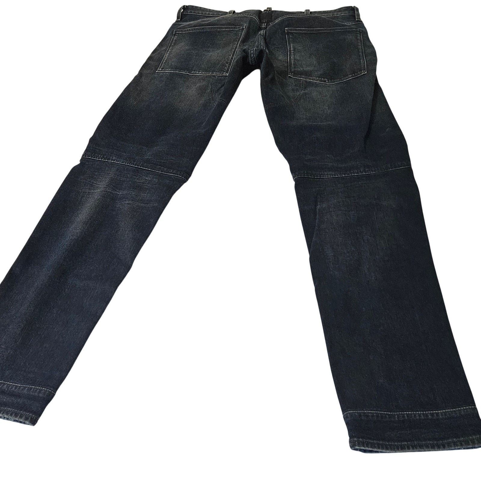 G-Star G Star Raw 5620 3D Men's Jeans Dark Wash 33x31 Button Fly Size US 33 - 3 Thumbnail
