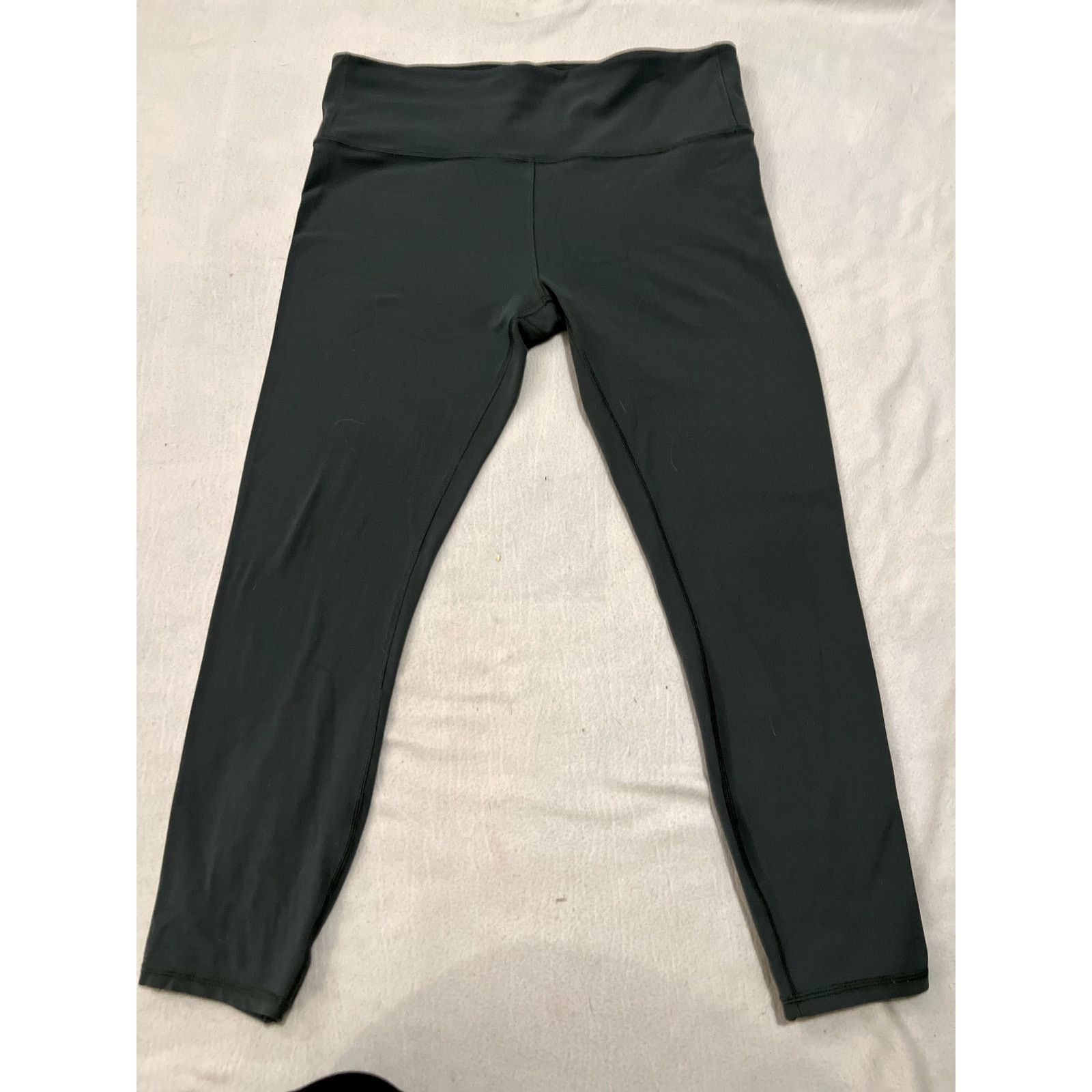 Athleta Athleta Womens Leggings-Large-Olive Green Capri Calf Ankle Size 28" / US 6 / IT 42 - 2 Thumbnail