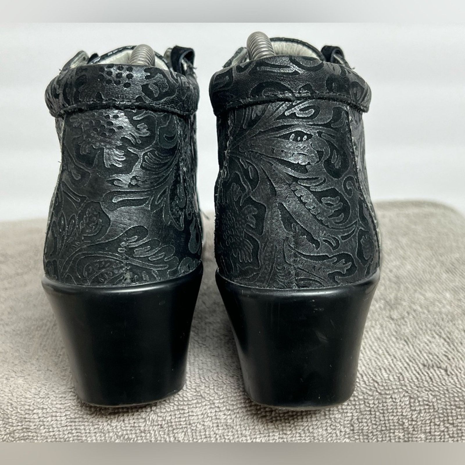 Allegri Alegria Elsa Steel Swish Boots Leather Chunky Whimsigoth 8 Size US 8 / IT 38 - 7 Thumbnail