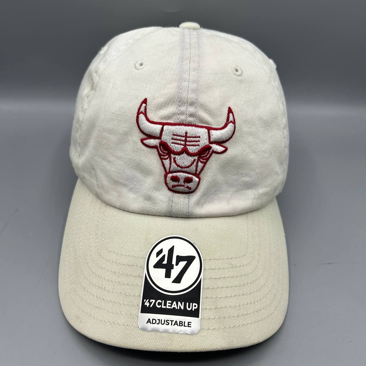 47 Brand Chicago Bulls Hat Men Embroidered Strap Back Cap Cotton Size ONE SIZE - 1 Thumbnail