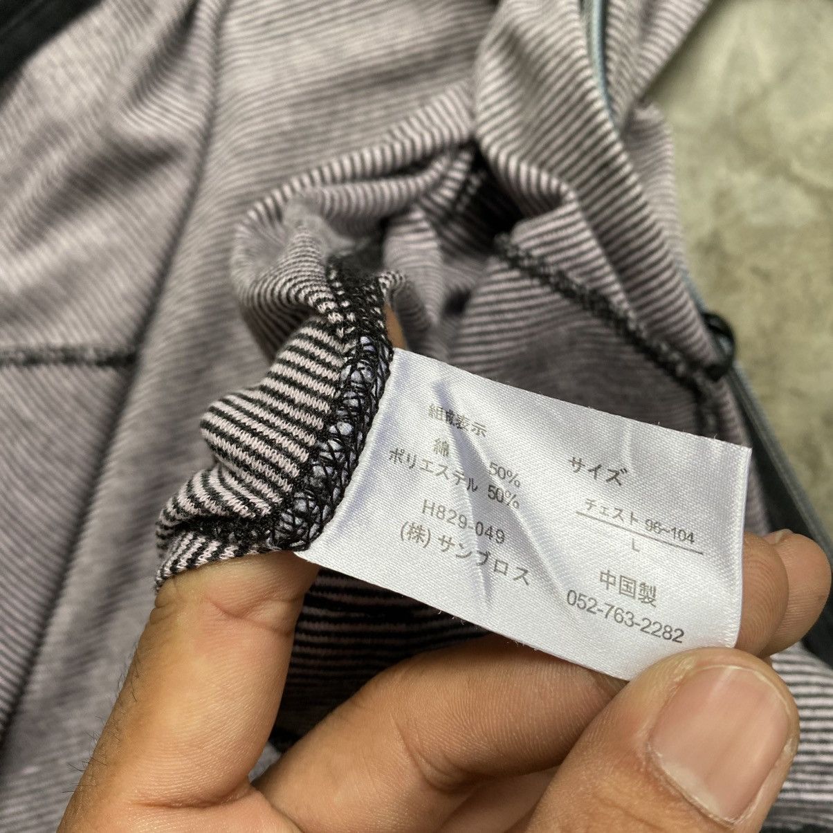 Japanese Brand 2000s Bepart Store Y2K Style Double Zip Stripe Zip Up Hoodie Size US XXS / EU 40 - 10 Thumbnail