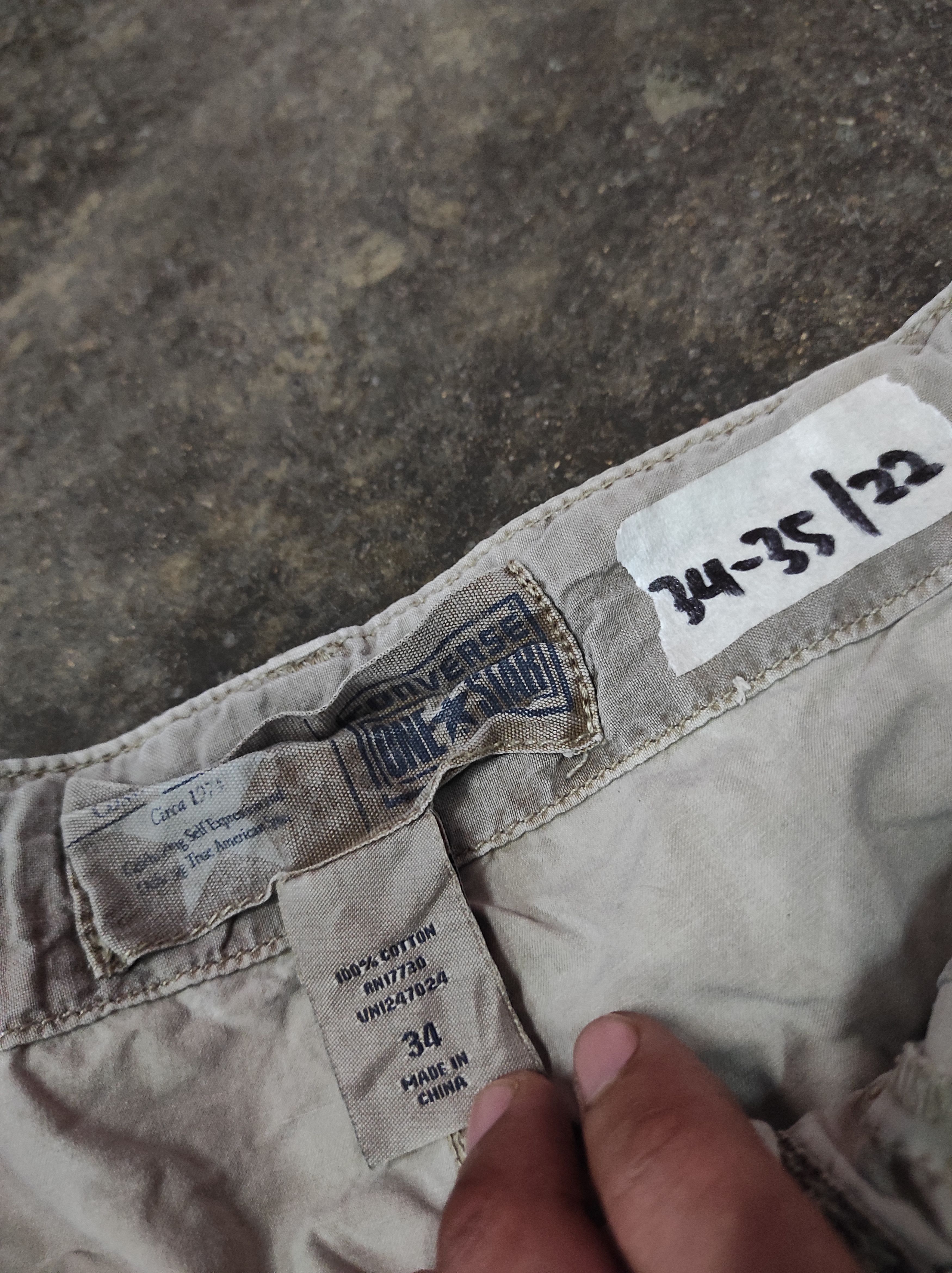 Converse CONVERSE ALL STAR CARGO SHORT PANTS Size US 34 / EU 50 - 7 Thumbnail