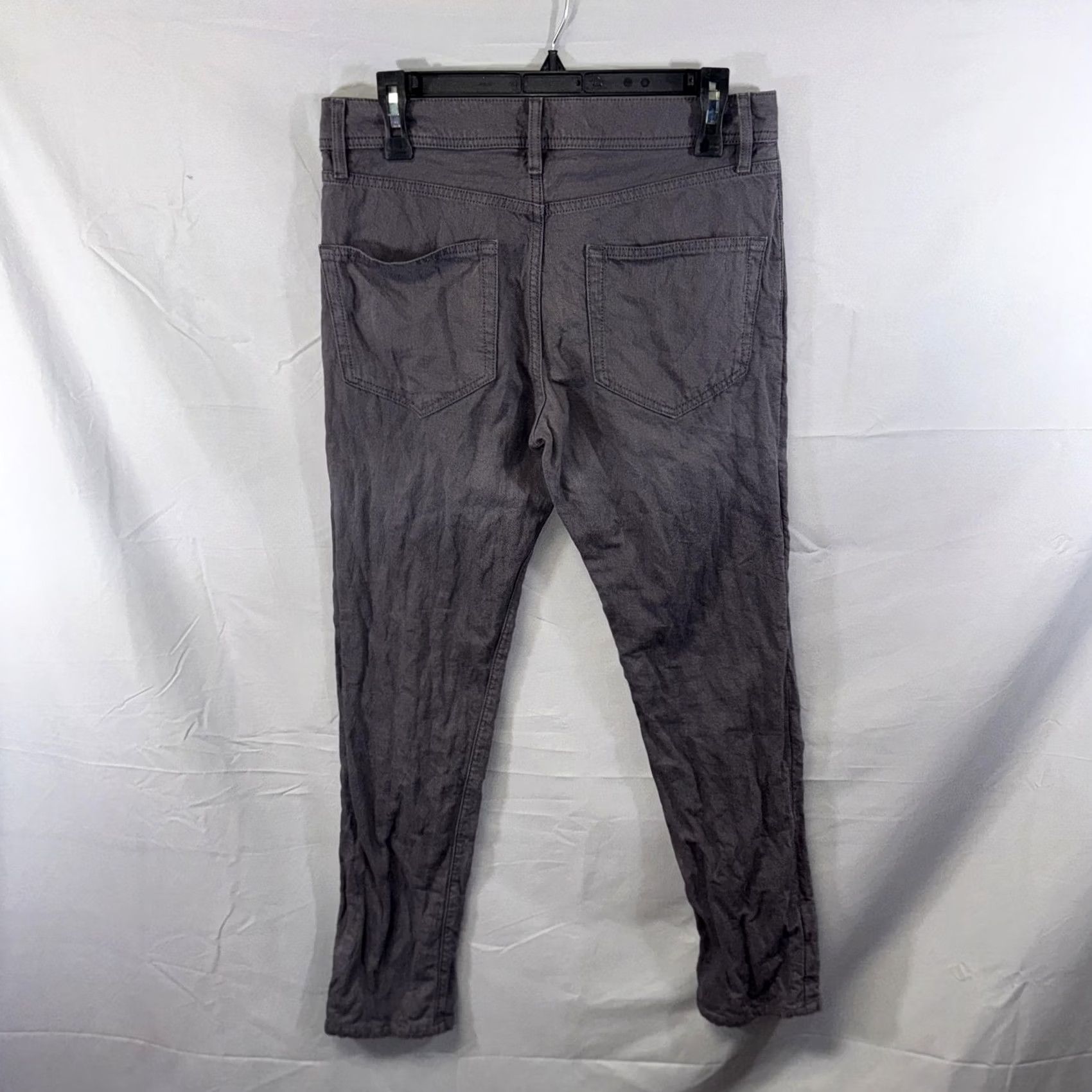 James Perse James Perse Pants Mens 30 Cotton Metal Twill 5 Pocket Buttonfly Italian Fabric Chino Gray 5-pocket Mens Size US 30 / EU 46 - 2 Thumbnail