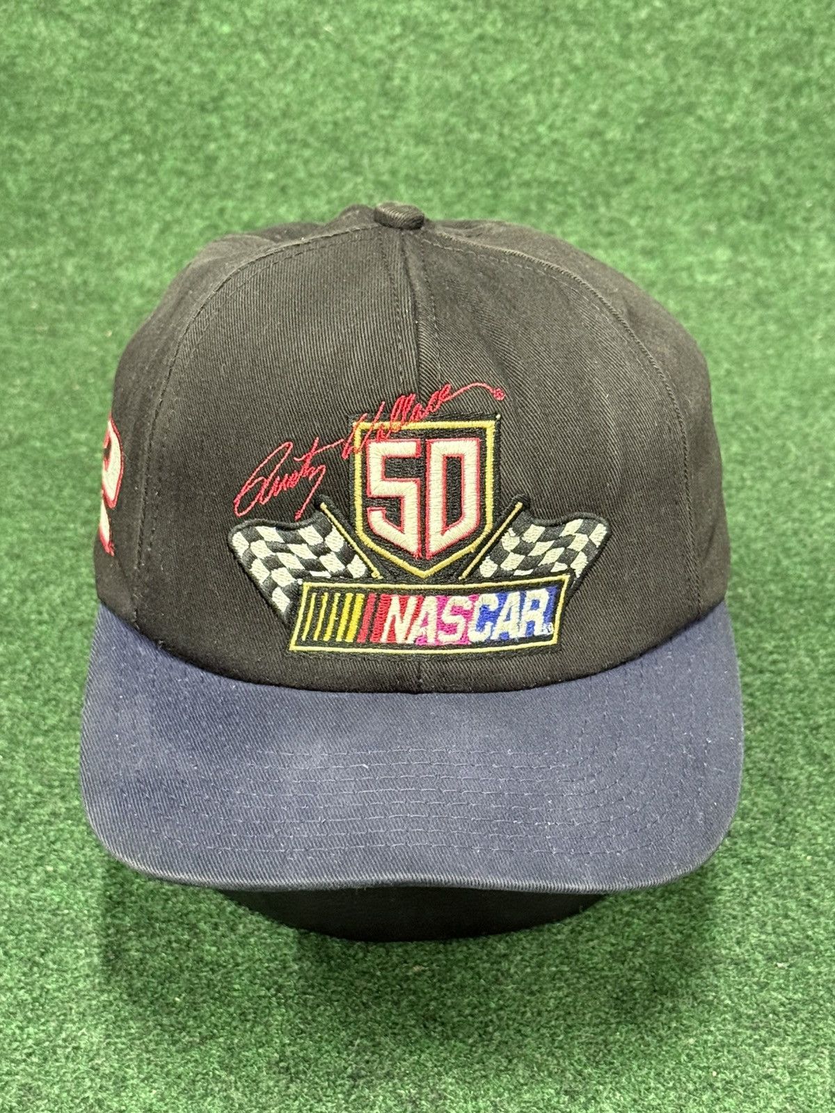Chase Authentics × NASCAR × Vintage Vintage Nascar 50th Anniversary Rusty Wallace Snapback Hat Size ONE SIZE - 1 Thumbnail