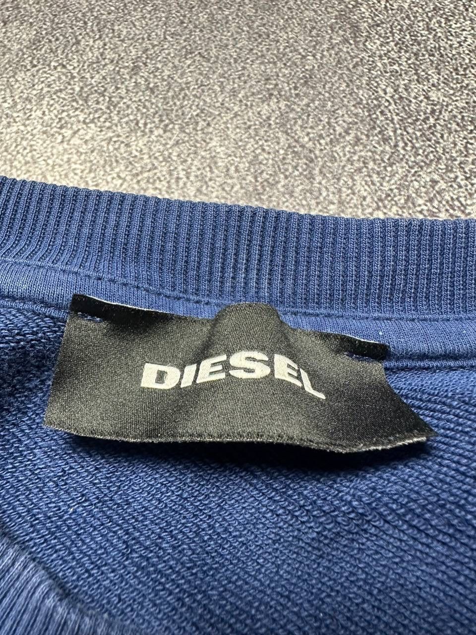 Diesel × Vintage 💥DIESEL big logo Sweatshirt Baggy Size US L / EU 52-54 / 3 - 8 Thumbnail