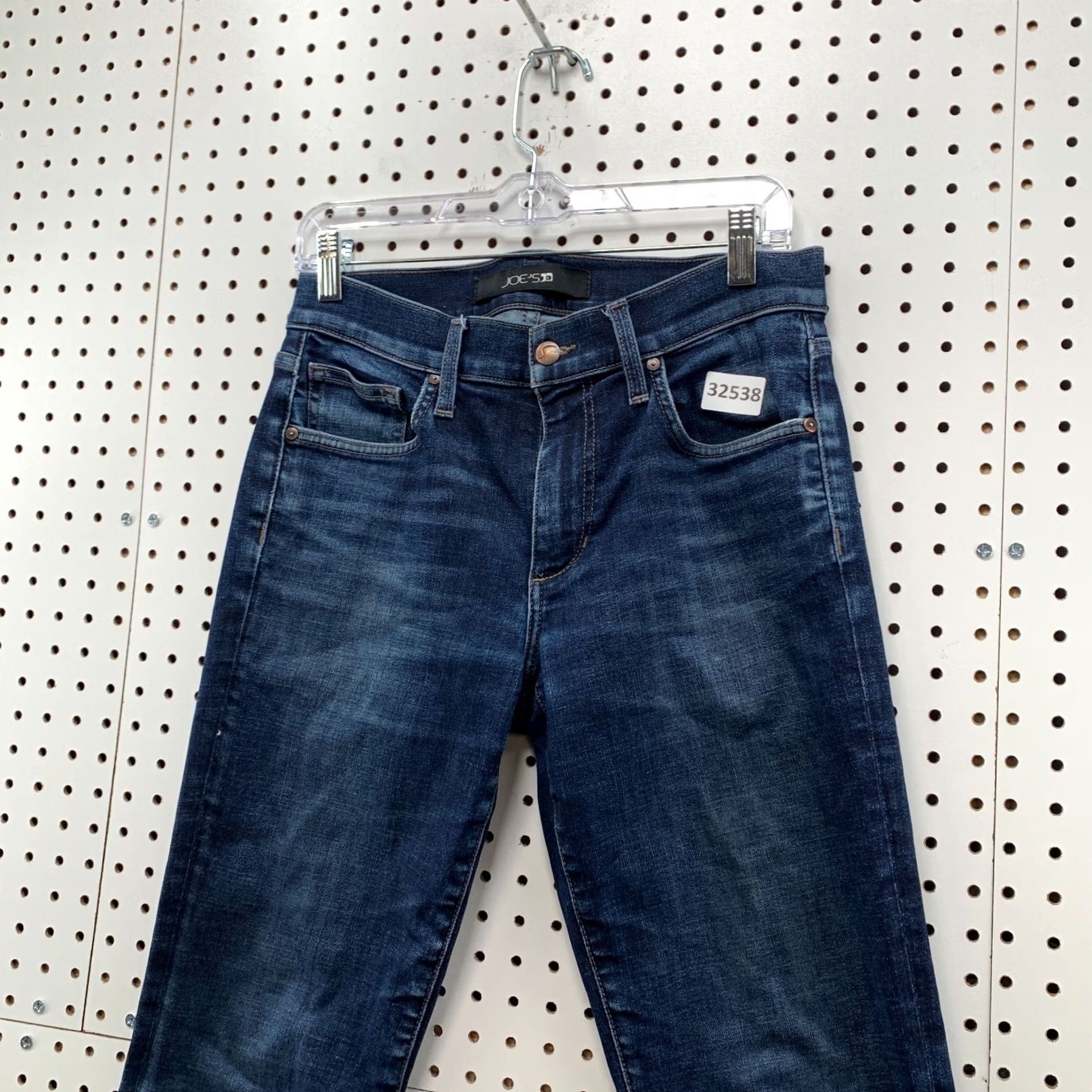Vintage Joe's Jeans Womens The Classic Straight Leg Blue Denim Jeans Size 29X30 FLAW Size 29" - 7 Thumbnail