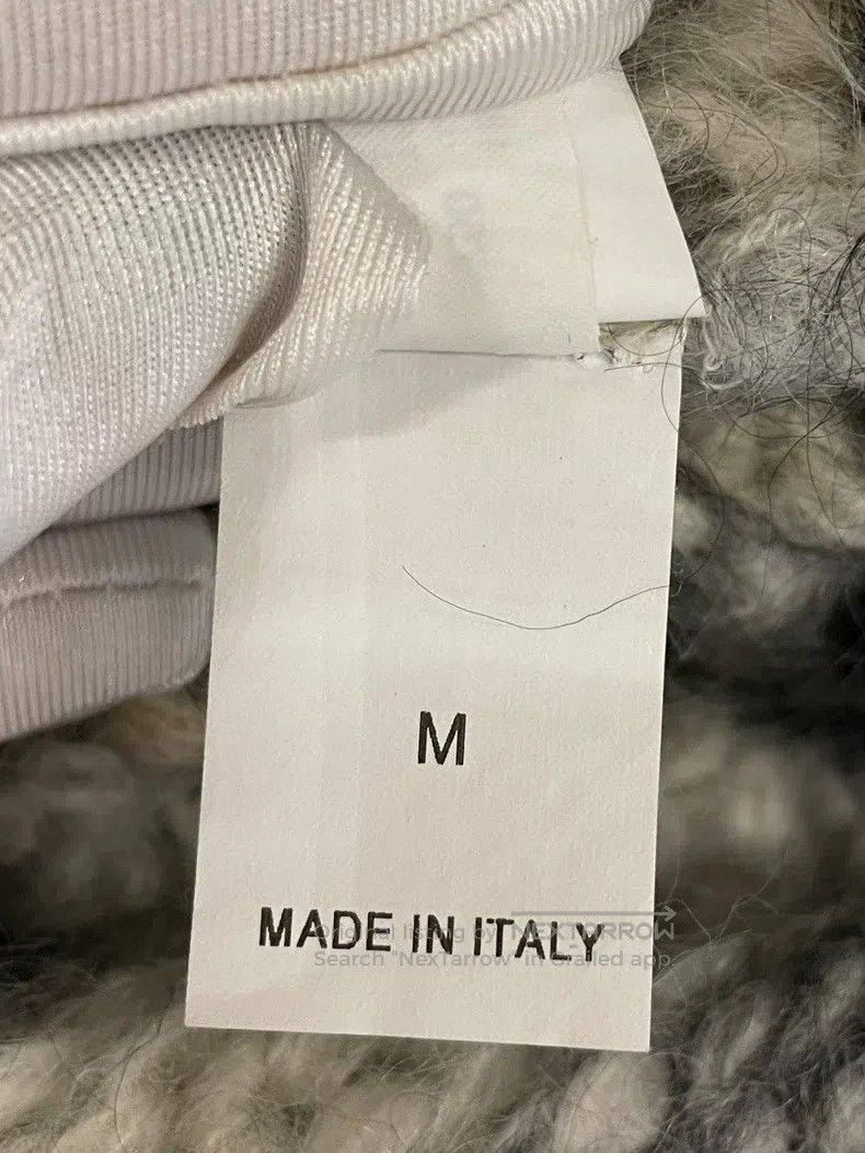 Brunello Cucinelli Brunello Cucinelli Flowered Grey Mohair Blend High Neck Sw Size M / US 6-8 / IT 42-44 - 5 Thumbnail