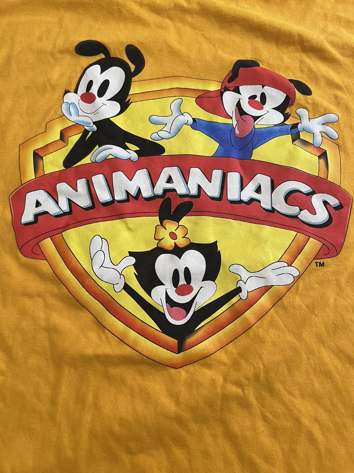 The Hundreds Animaniacs x The Hundreds Double Sided T-shirt Orange SZ XL Size US XL / EU 56 / 4 - 2 Thumbnail