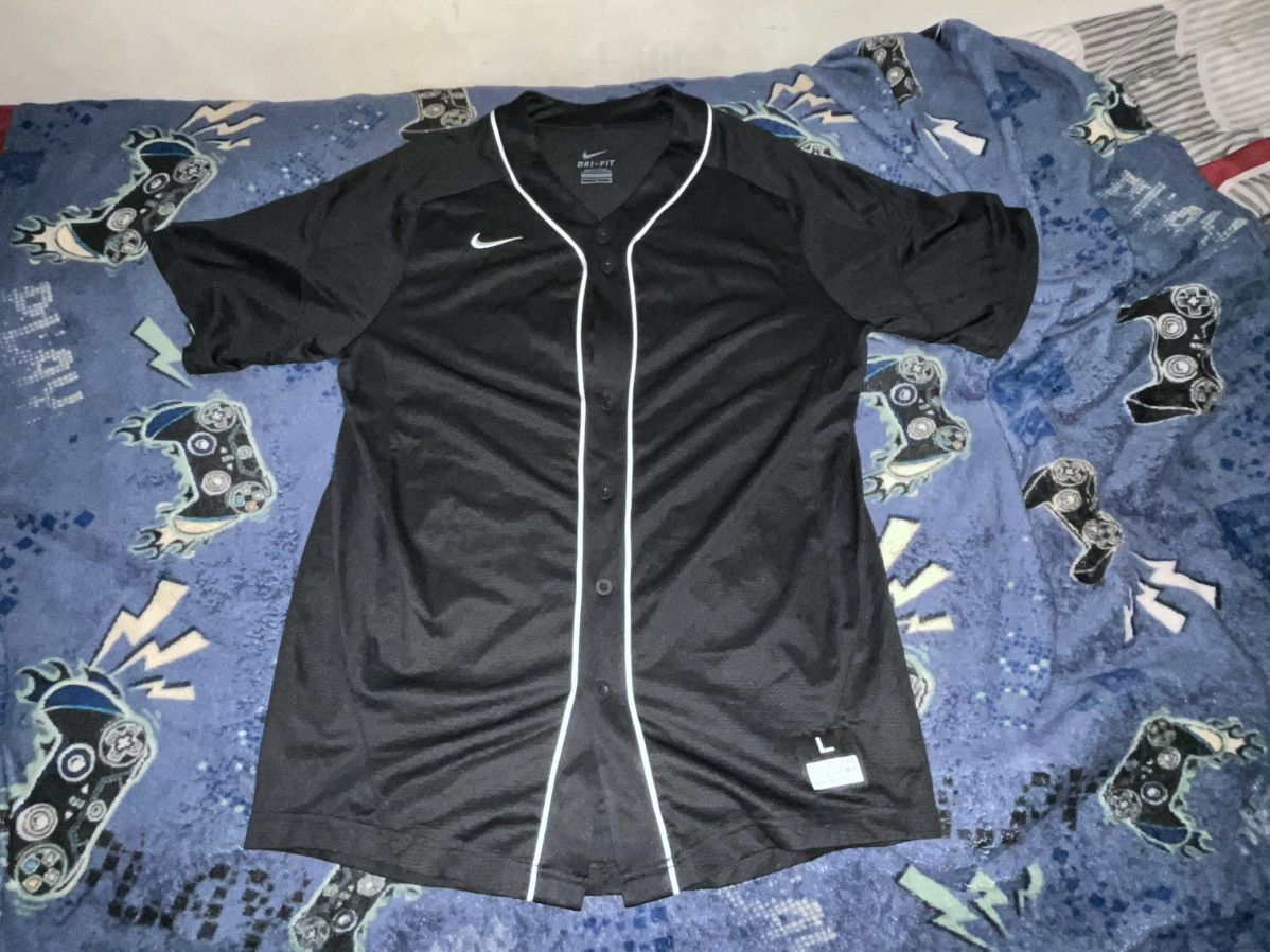 Nike Black nike baseball jersey Size US L / EU 52-54 / 3 - 1 Thumbnail