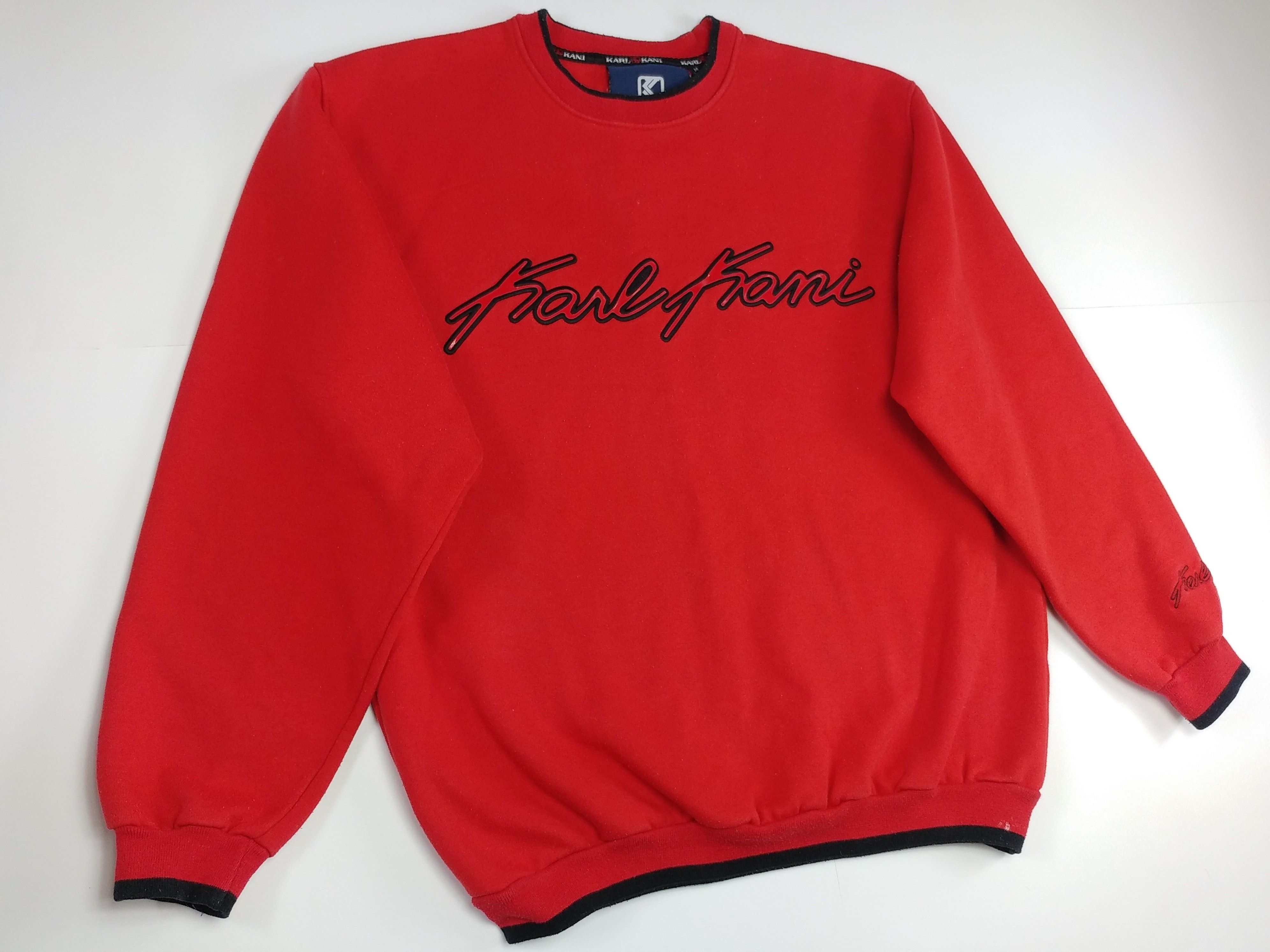 Karl Kani KARL KANI sweatshirt, vintage 90s hip hop, skater size M Size US M / EU 48-50 / 2 - 2 Thumbnail