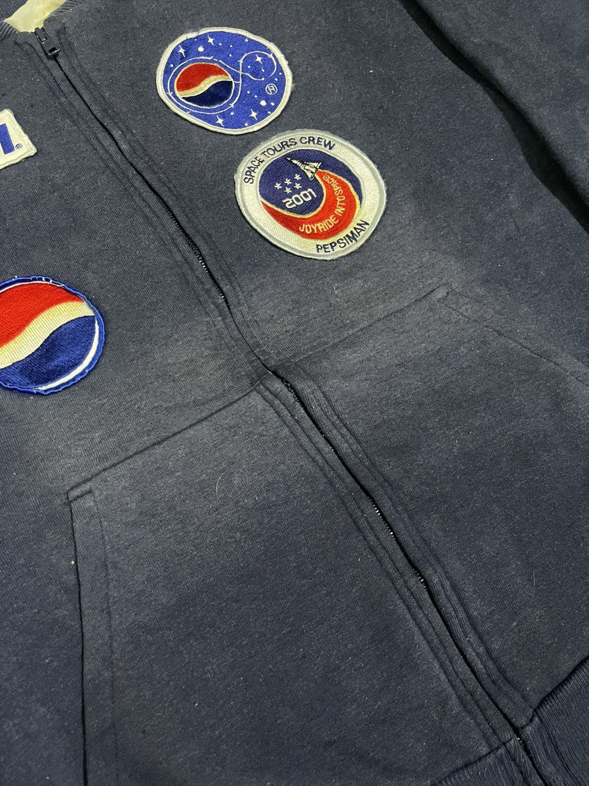 Pepsi 2001 Pepsi Space Tour Crew Nasa Bomber Thermal Jacket Size US M / EU 48-50 / 2 - 9 Thumbnail